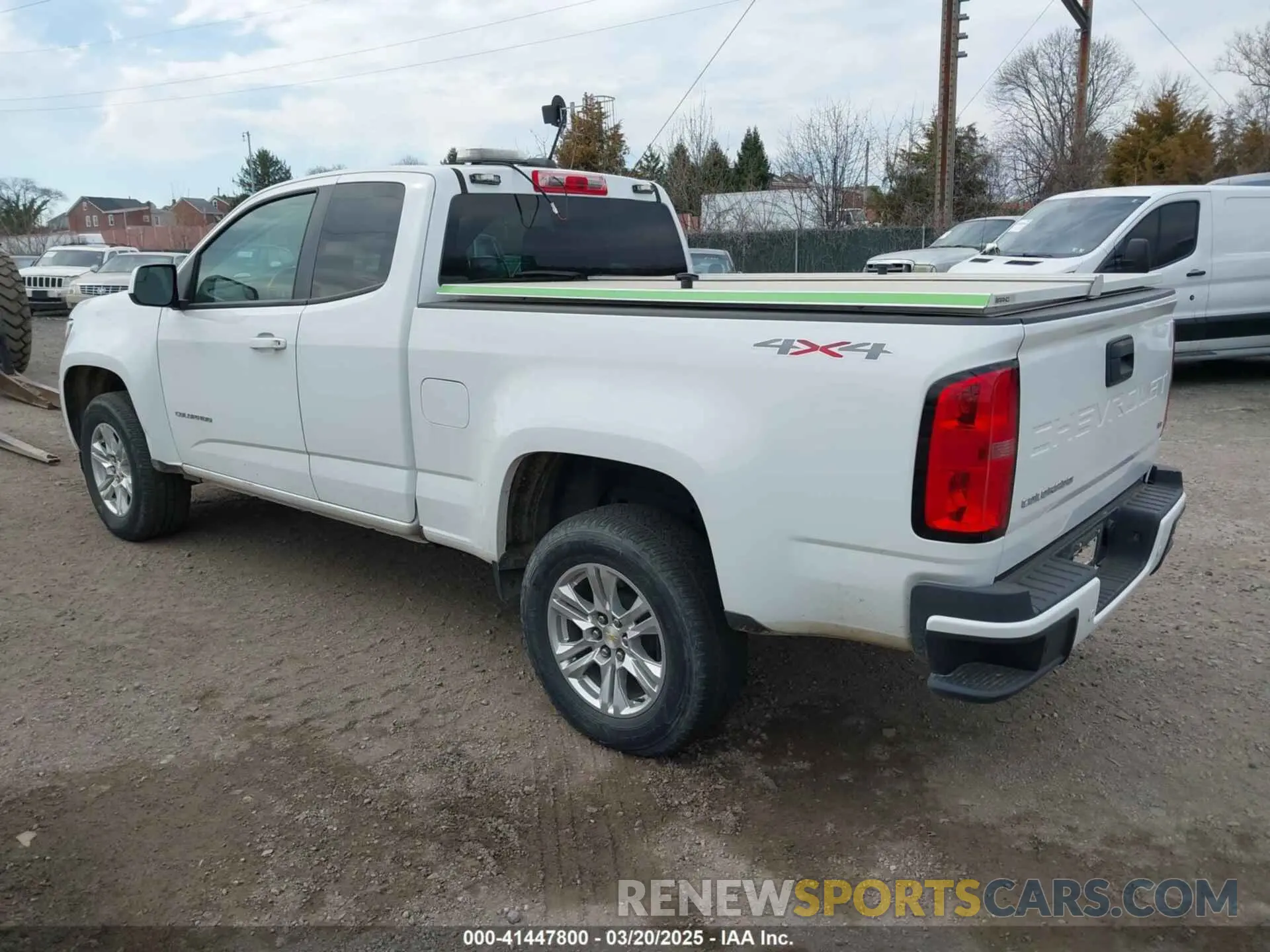 3 Photograph of a damaged car 1GCHTCEA1M1253177 CHEVROLET COLORADO 2021