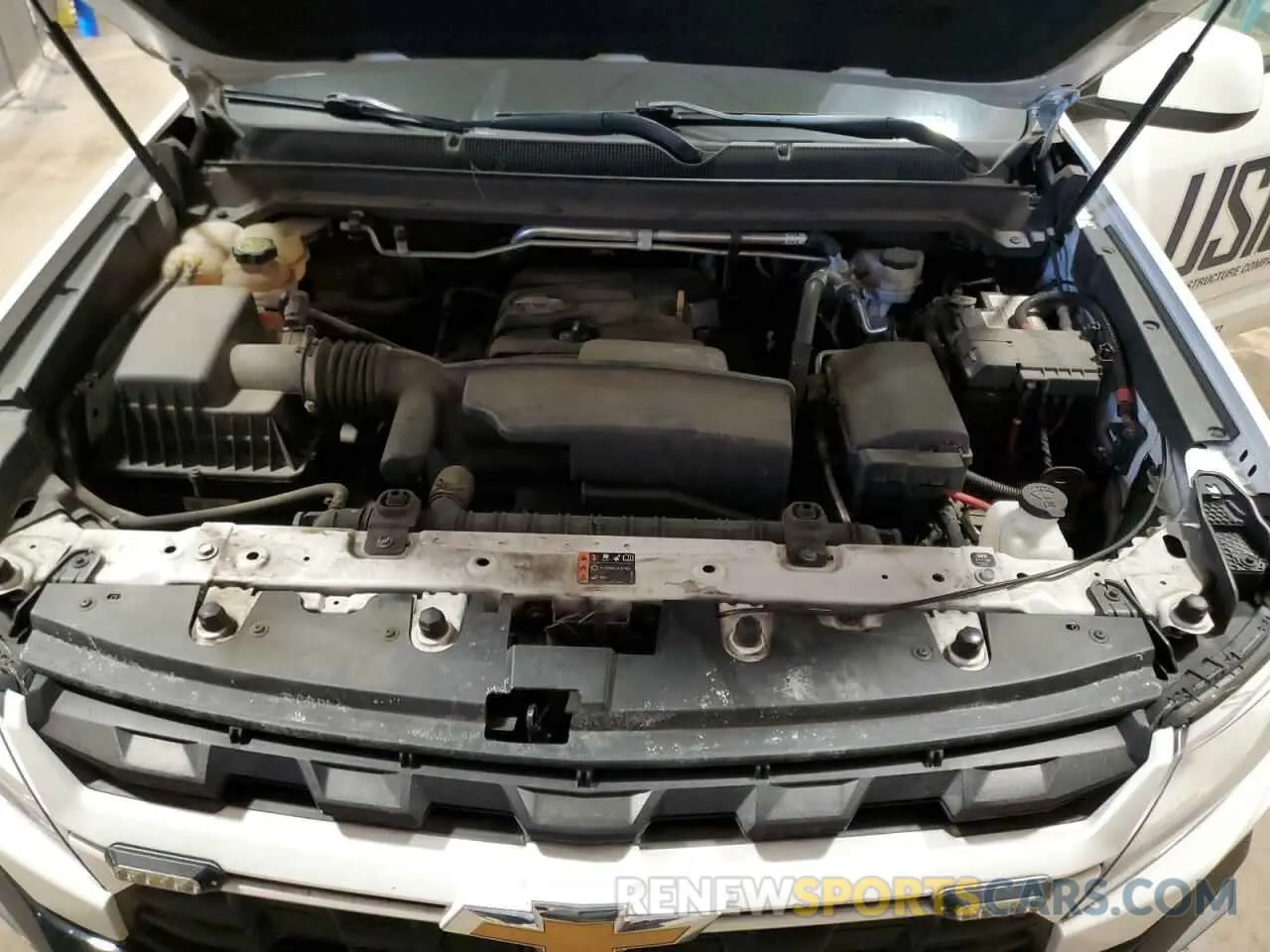 11 Photograph of a damaged car 1GCHTCEA8M1238692 CHEVROLET COLORADO 2021