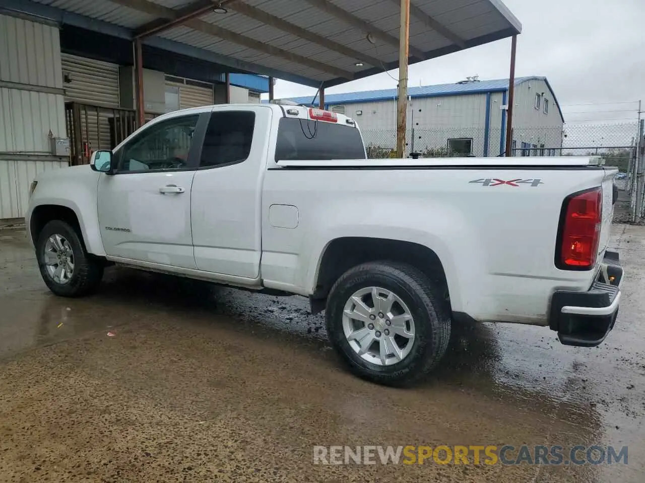2 Photograph of a damaged car 1GCHTCEA8M1238692 CHEVROLET COLORADO 2021