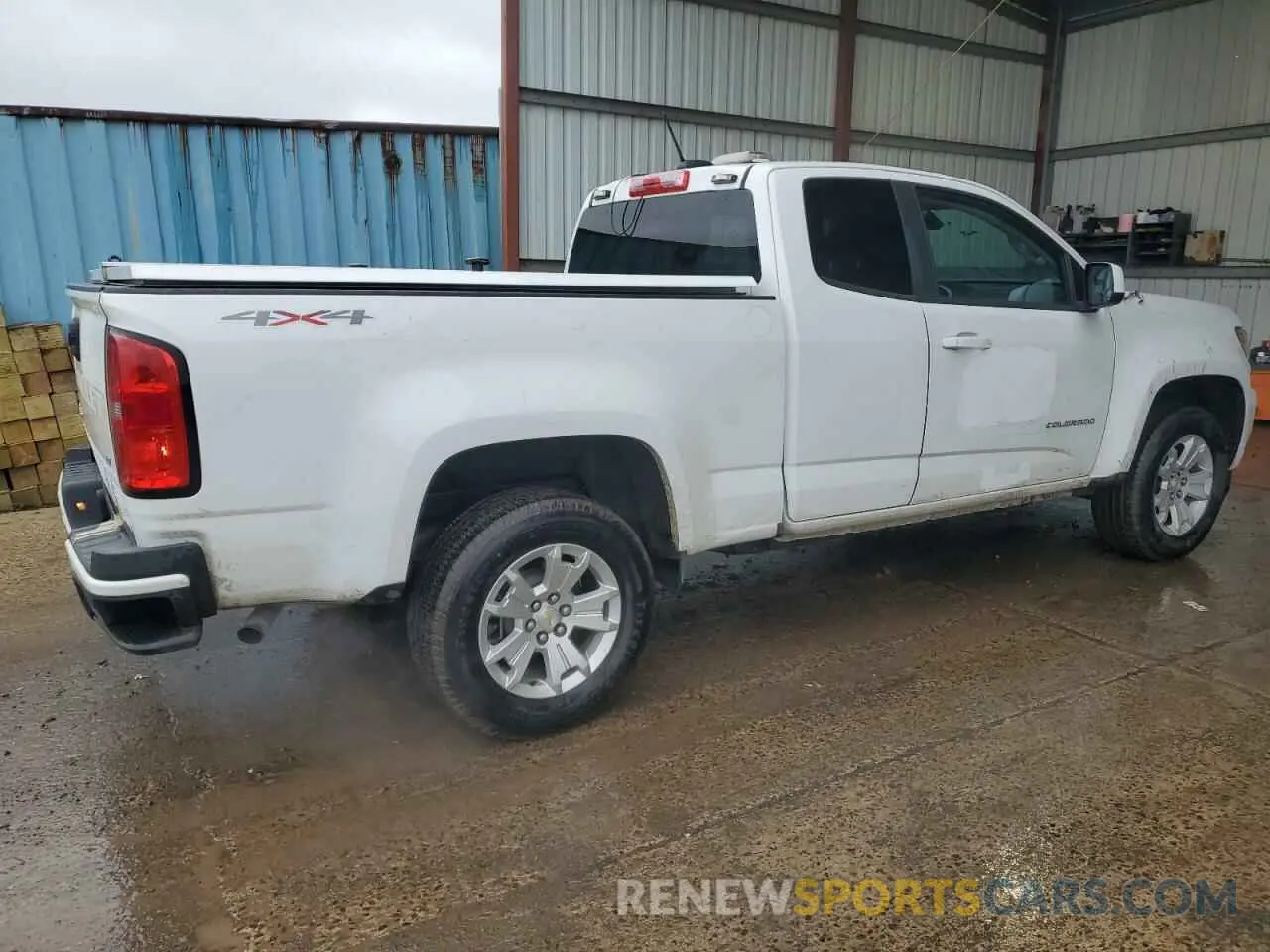 3 Photograph of a damaged car 1GCHTCEA8M1238692 CHEVROLET COLORADO 2021