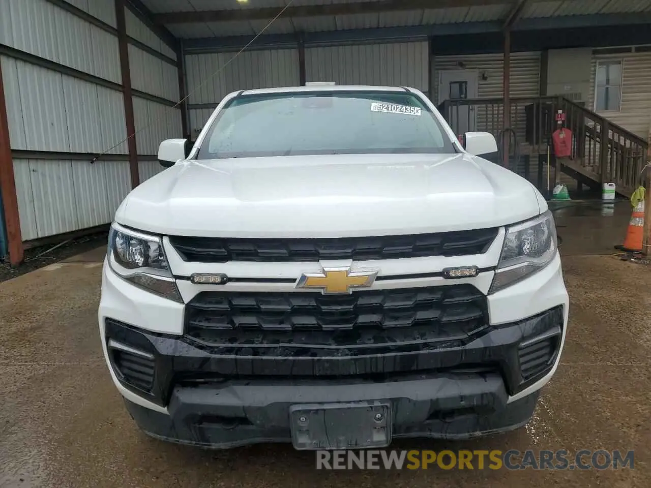 5 Photograph of a damaged car 1GCHTCEA8M1238692 CHEVROLET COLORADO 2021