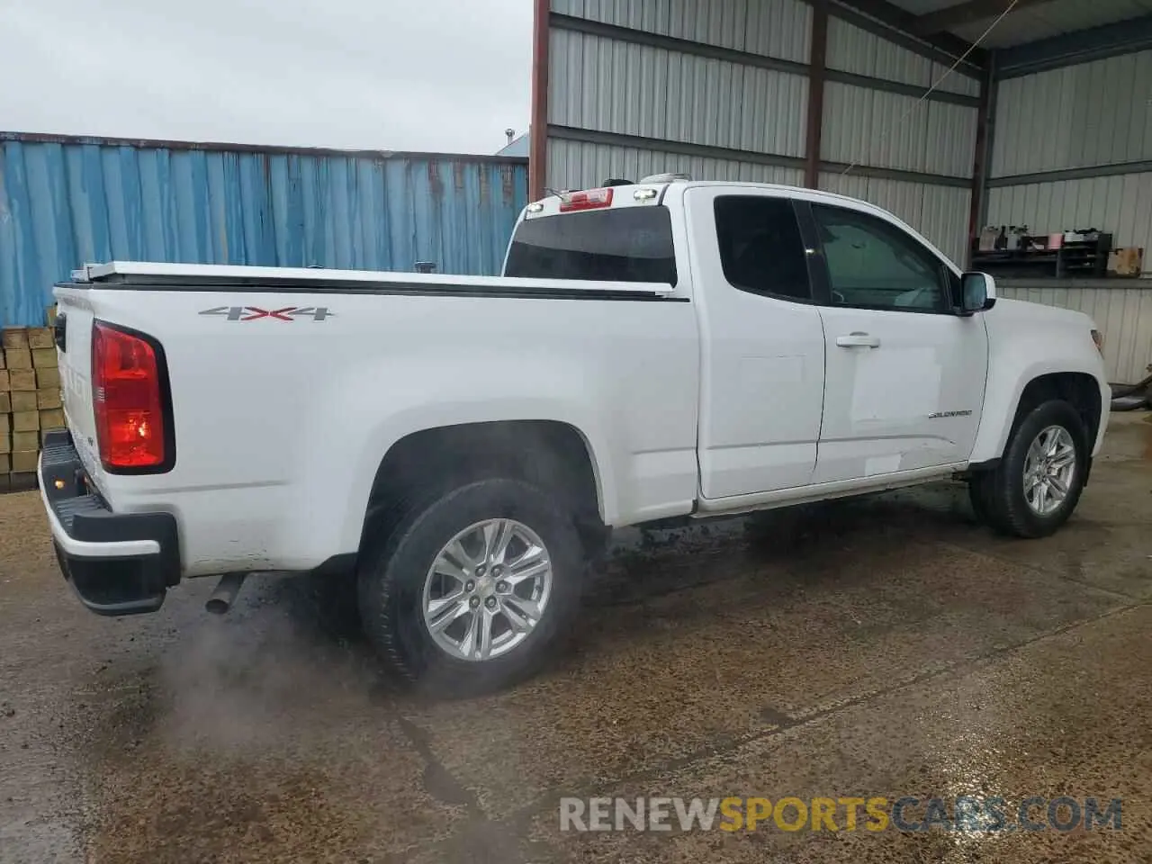 3 Photograph of a damaged car 1GCHTCEA9M1253766 CHEVROLET COLORADO 2021