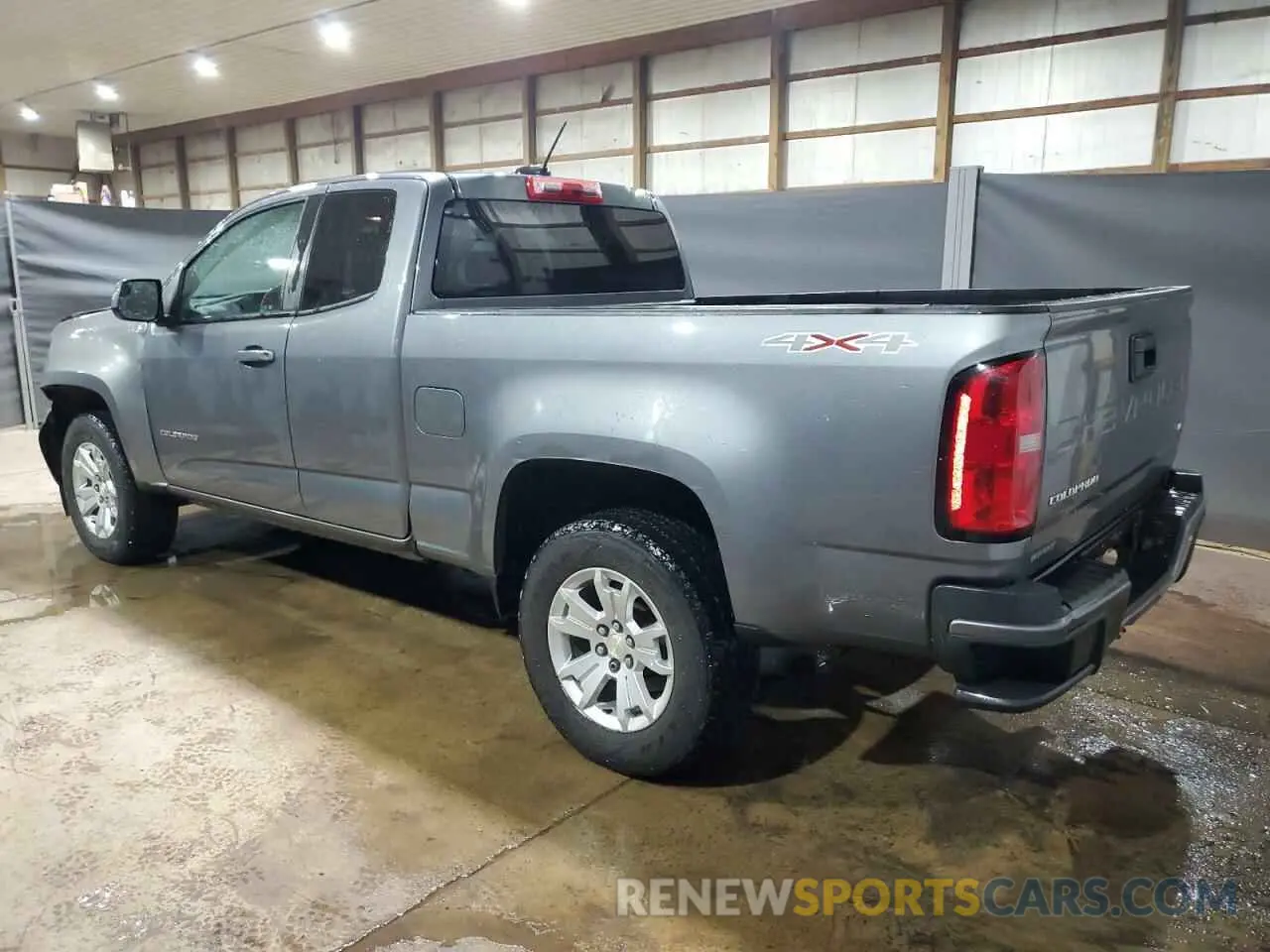 2 Photograph of a damaged car 1GCHTCEAXM1170749 CHEVROLET COLORADO 2021