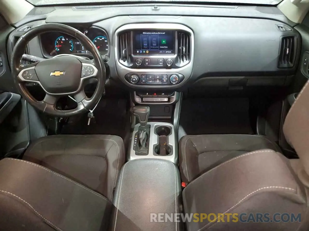 8 Photograph of a damaged car 1GCHTCEAXM1170749 CHEVROLET COLORADO 2021