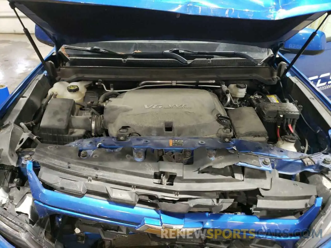 11 Photograph of a damaged car 1GCHTCEN4M1297287 CHEVROLET COLORADO 2021