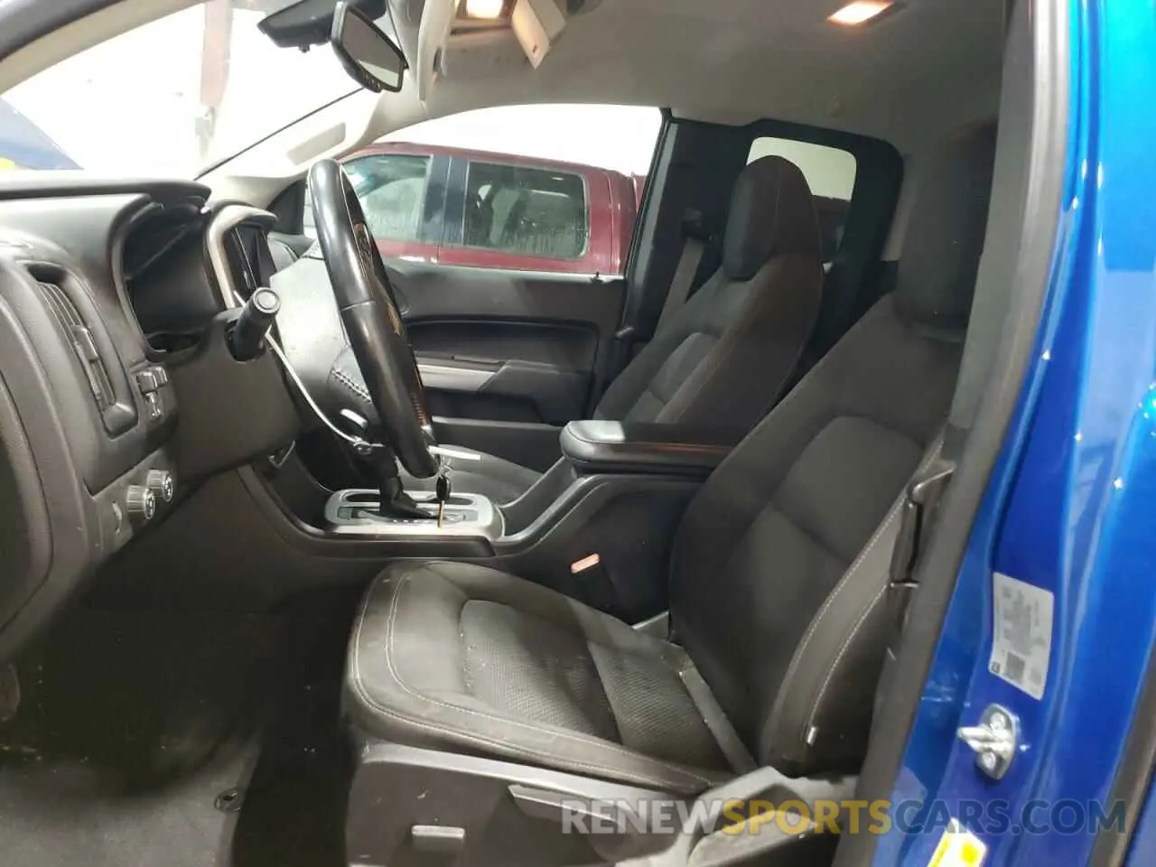 7 Photograph of a damaged car 1GCHTCEN4M1297287 CHEVROLET COLORADO 2021