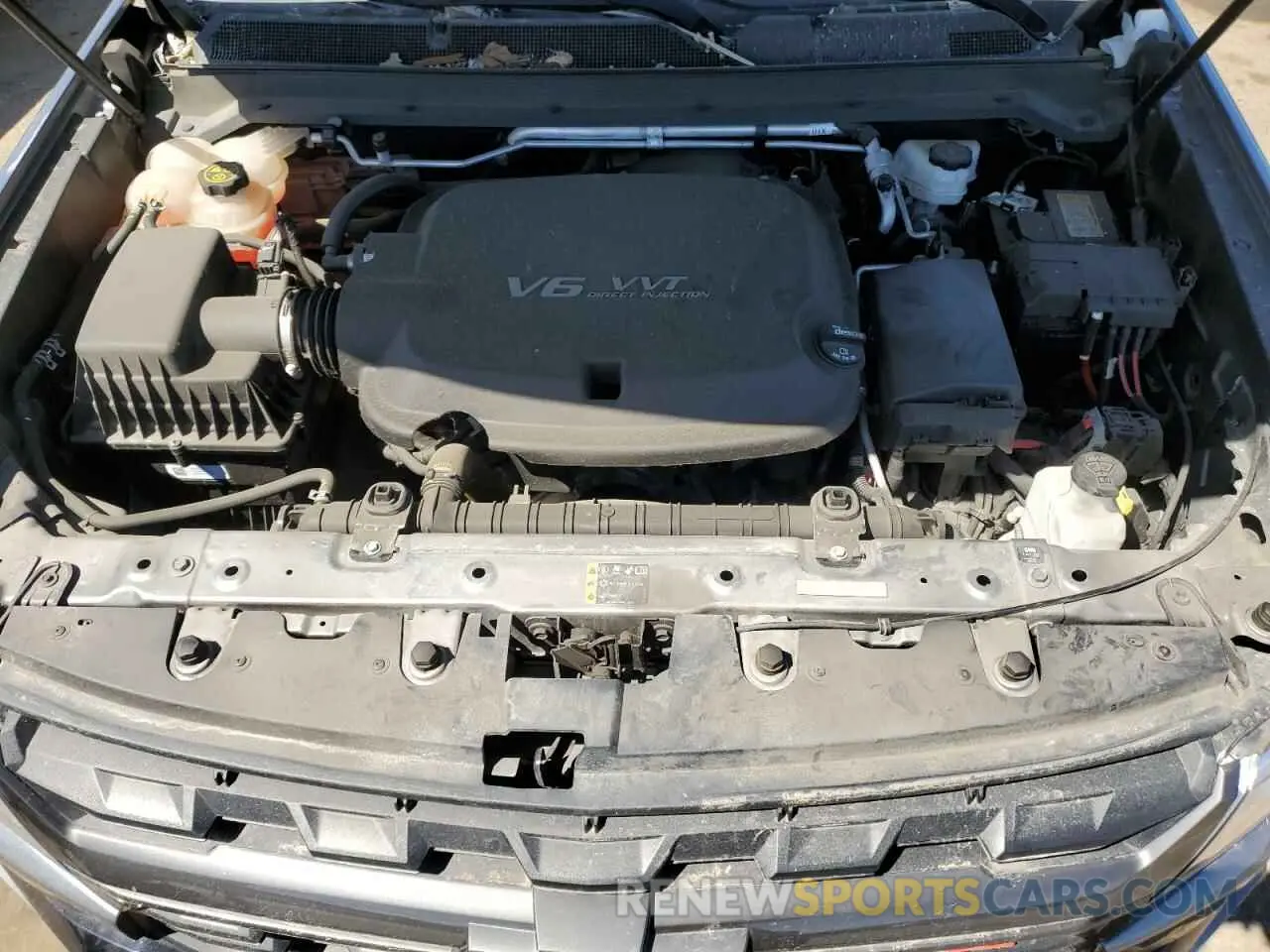11 Photograph of a damaged car 1GCHTDEN7M1101834 CHEVROLET COLORADO 2021