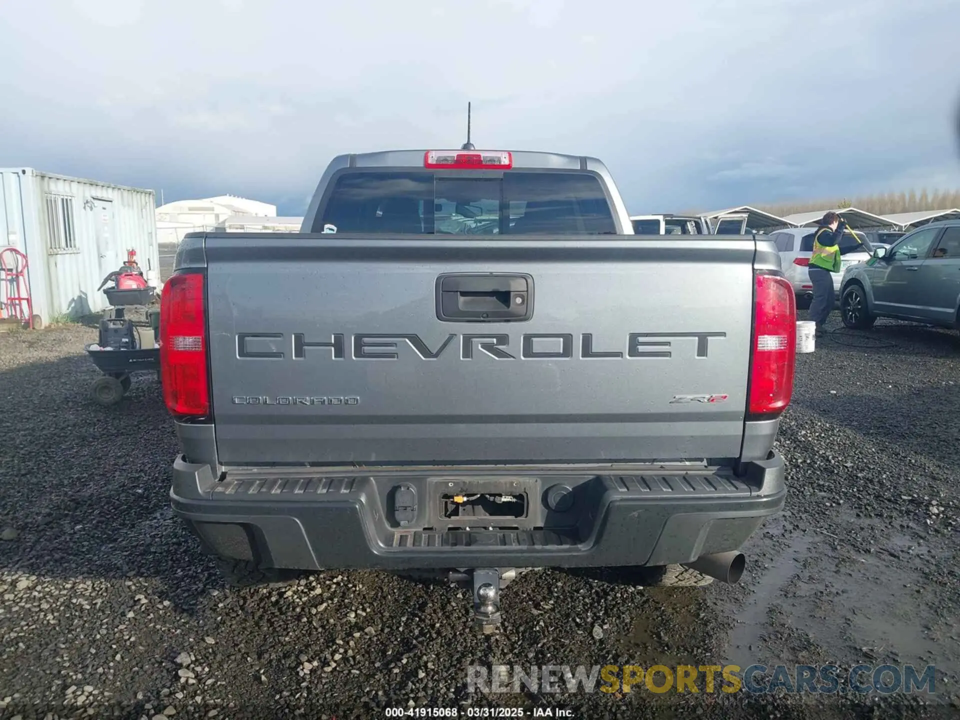 16 Photograph of a damaged car 1GCPTEE10M1206441 CHEVROLET COLORADO 2021