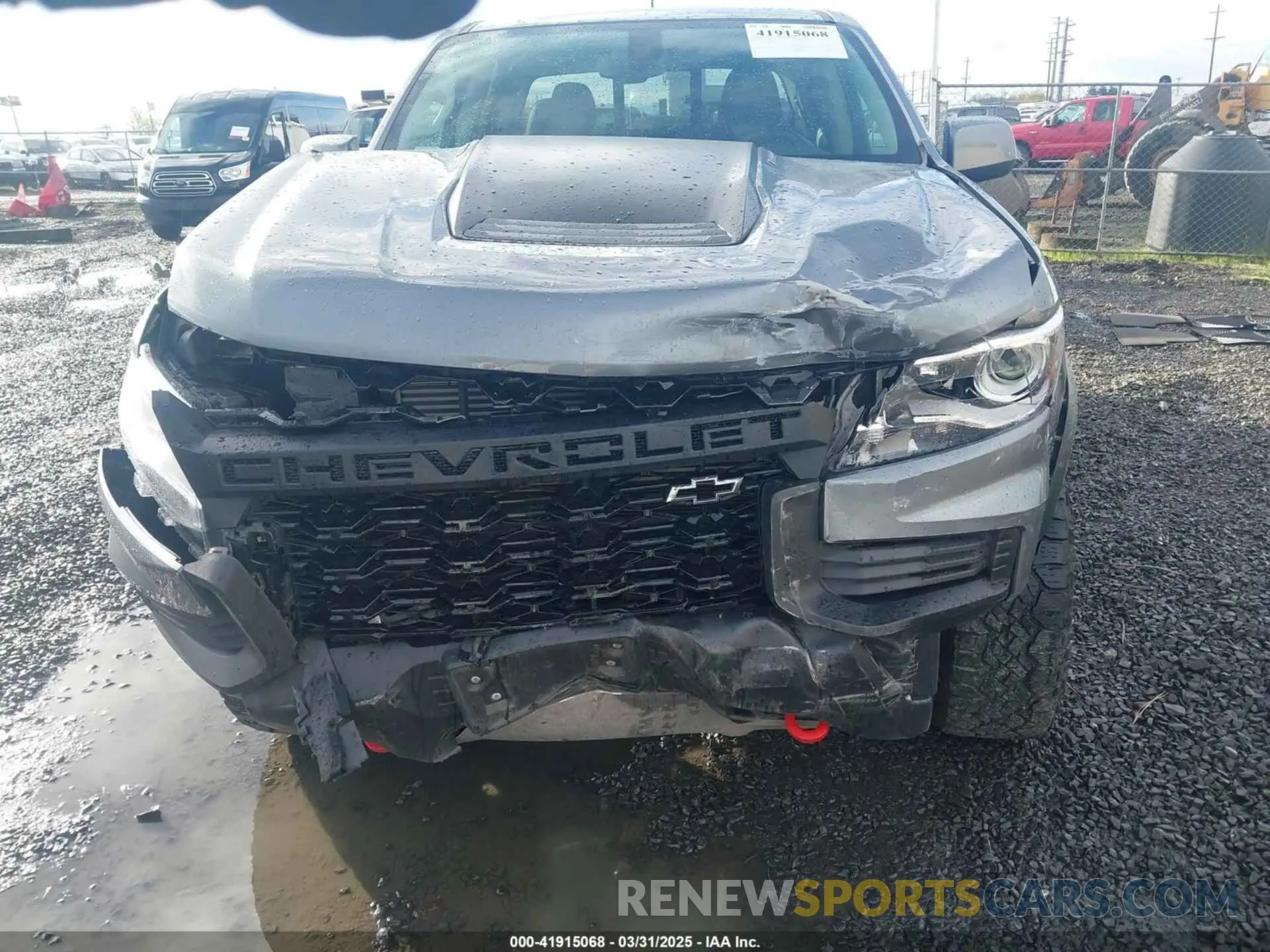 6 Photograph of a damaged car 1GCPTEE10M1206441 CHEVROLET COLORADO 2021