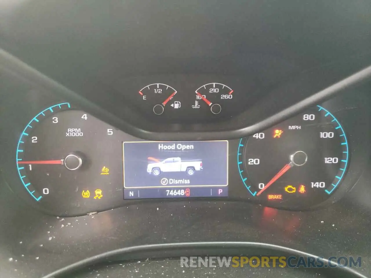 9 Photograph of a damaged car 1GCPTEE12M1164645 CHEVROLET COLORADO 2021