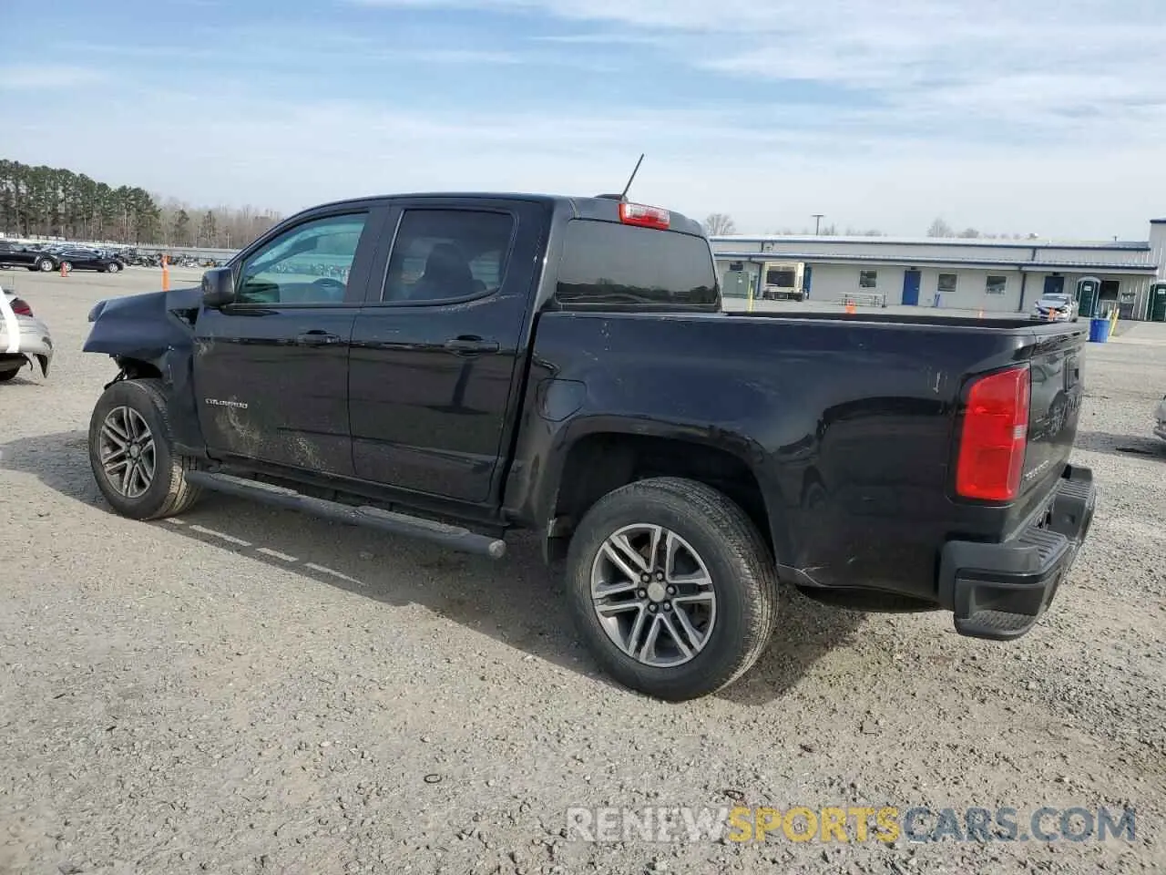 2 Photograph of a damaged car 1GCGSBEA1N1273665 CHEVROLET COLORADO 2022