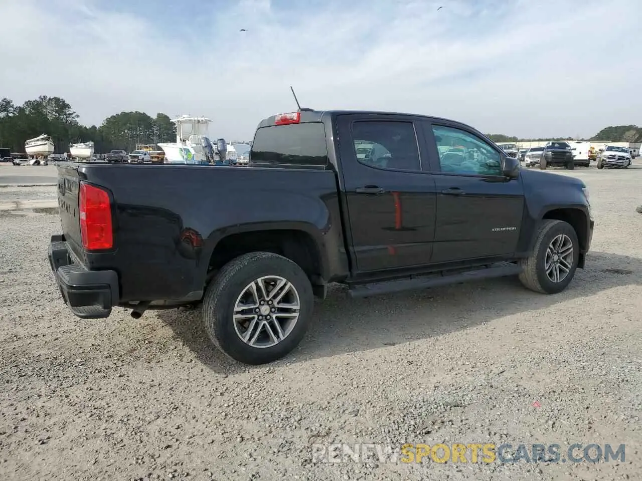 3 Photograph of a damaged car 1GCGSBEA1N1273665 CHEVROLET COLORADO 2022
