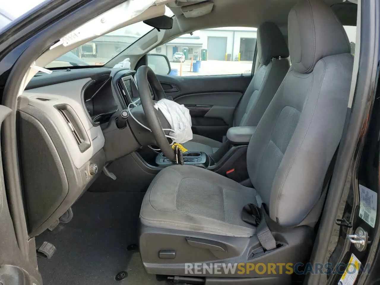7 Photograph of a damaged car 1GCGSBEA1N1273665 CHEVROLET COLORADO 2022