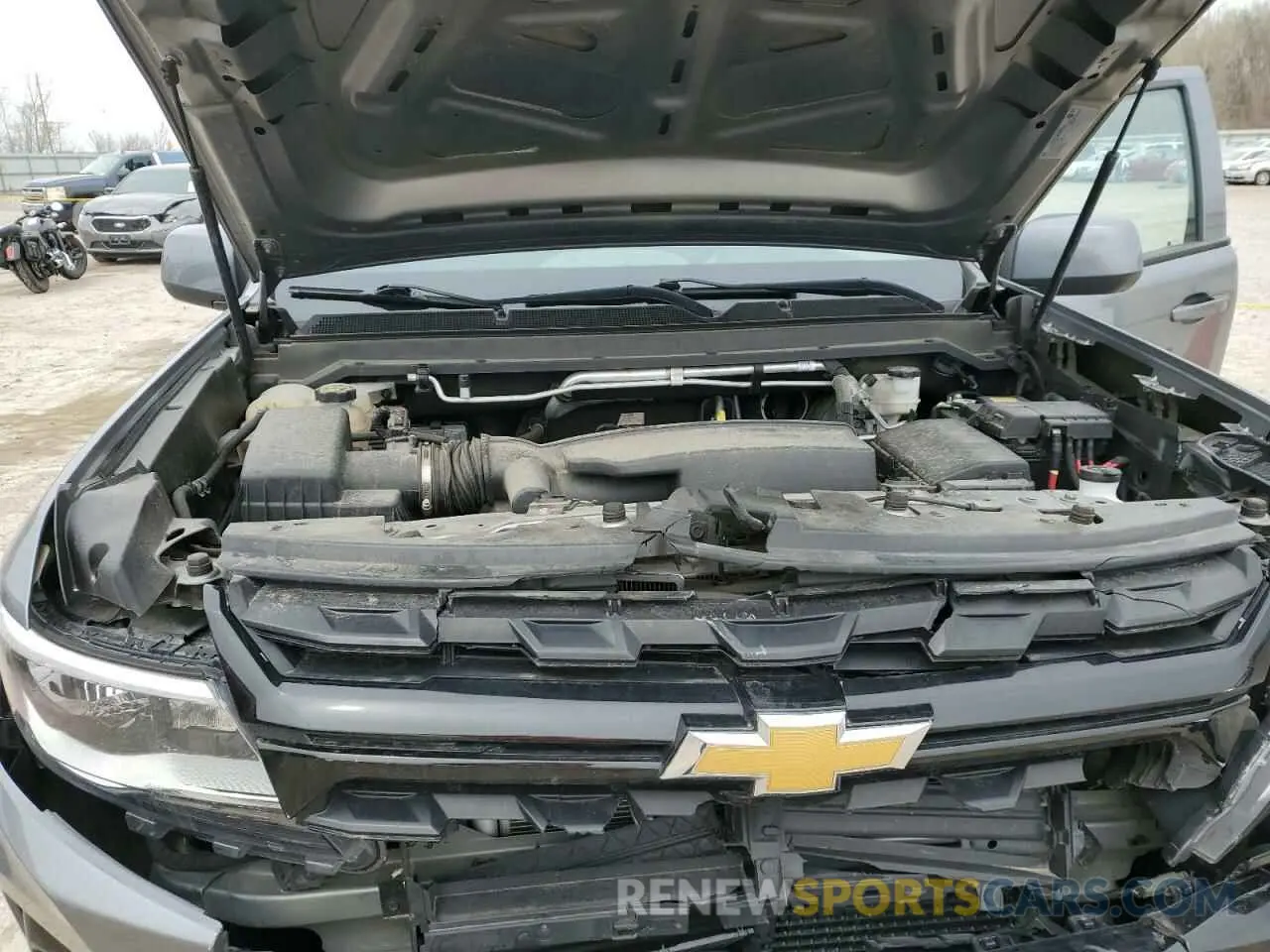11 Photograph of a damaged car 1GCGSBEA3N1308383 CHEVROLET COLORADO 2022