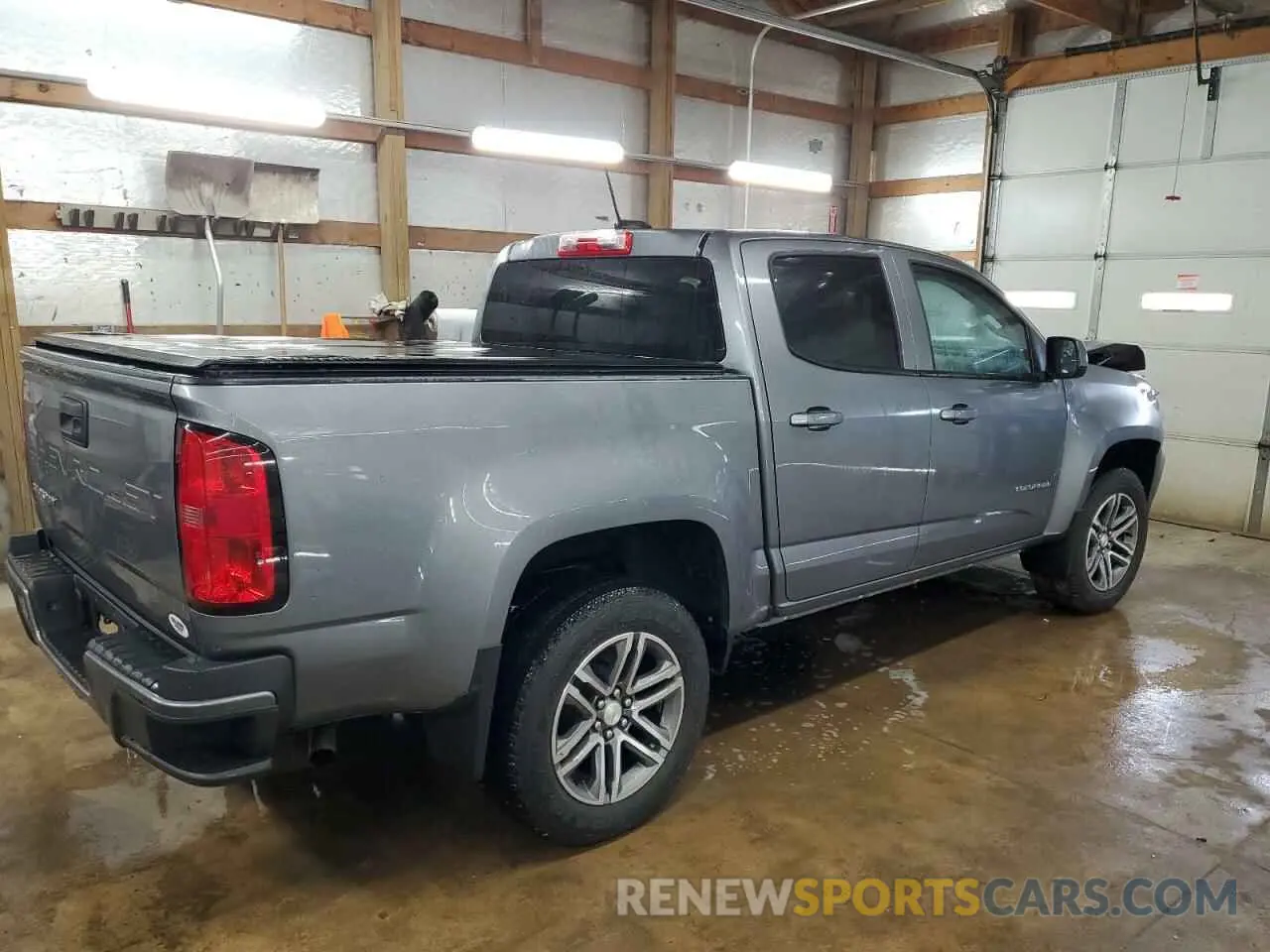 3 Photograph of a damaged car 1GCGSBEA3N1308383 CHEVROLET COLORADO 2022