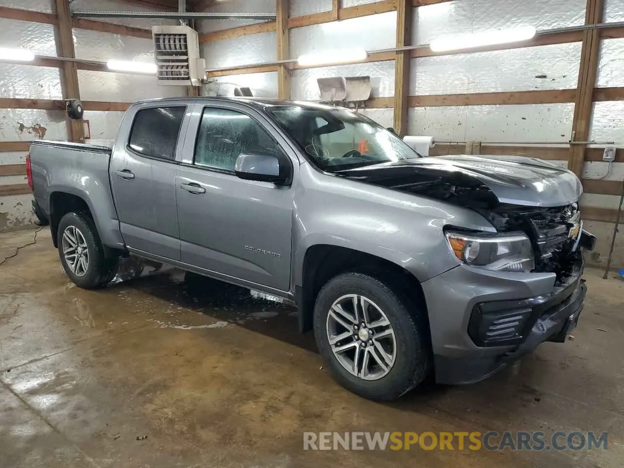 4 Photograph of a damaged car 1GCGSBEA3N1308383 CHEVROLET COLORADO 2022