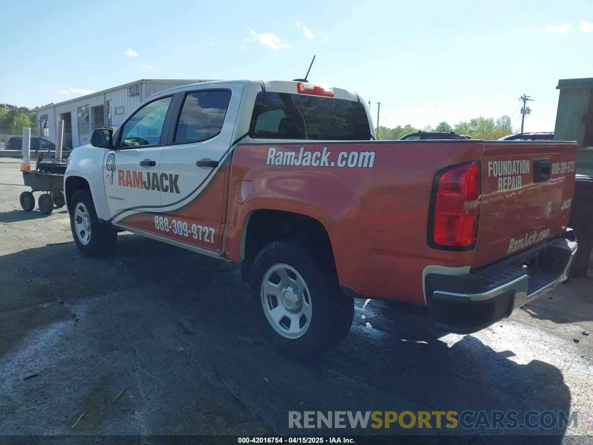 3 Photograph of a damaged car 1GCGSBEA6N1265318 CHEVROLET COLORADO 2022