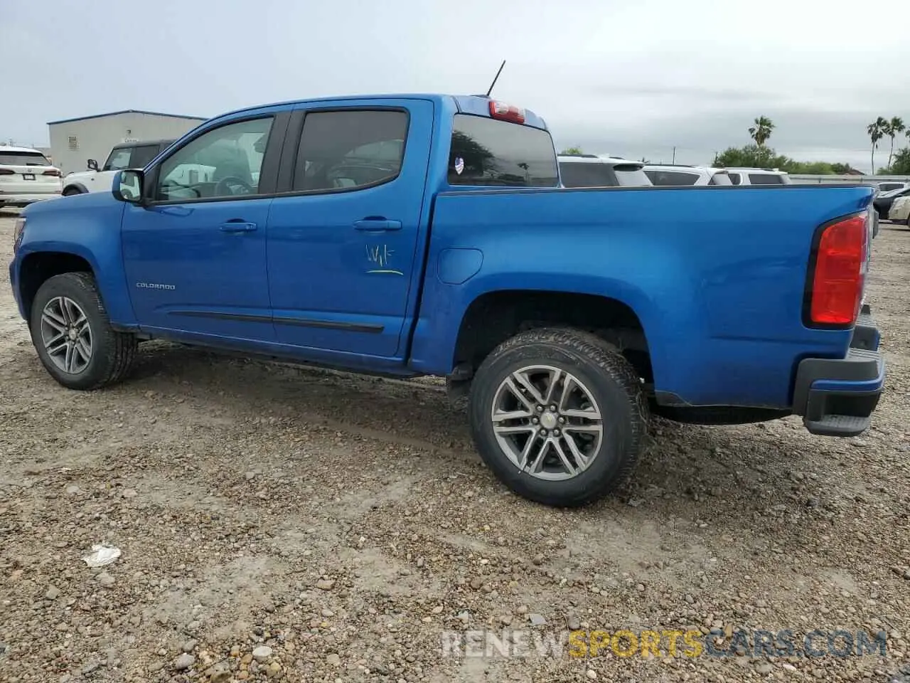 2 Photograph of a damaged car 1GCGSBEN1N1245139 CHEVROLET COLORADO 2022