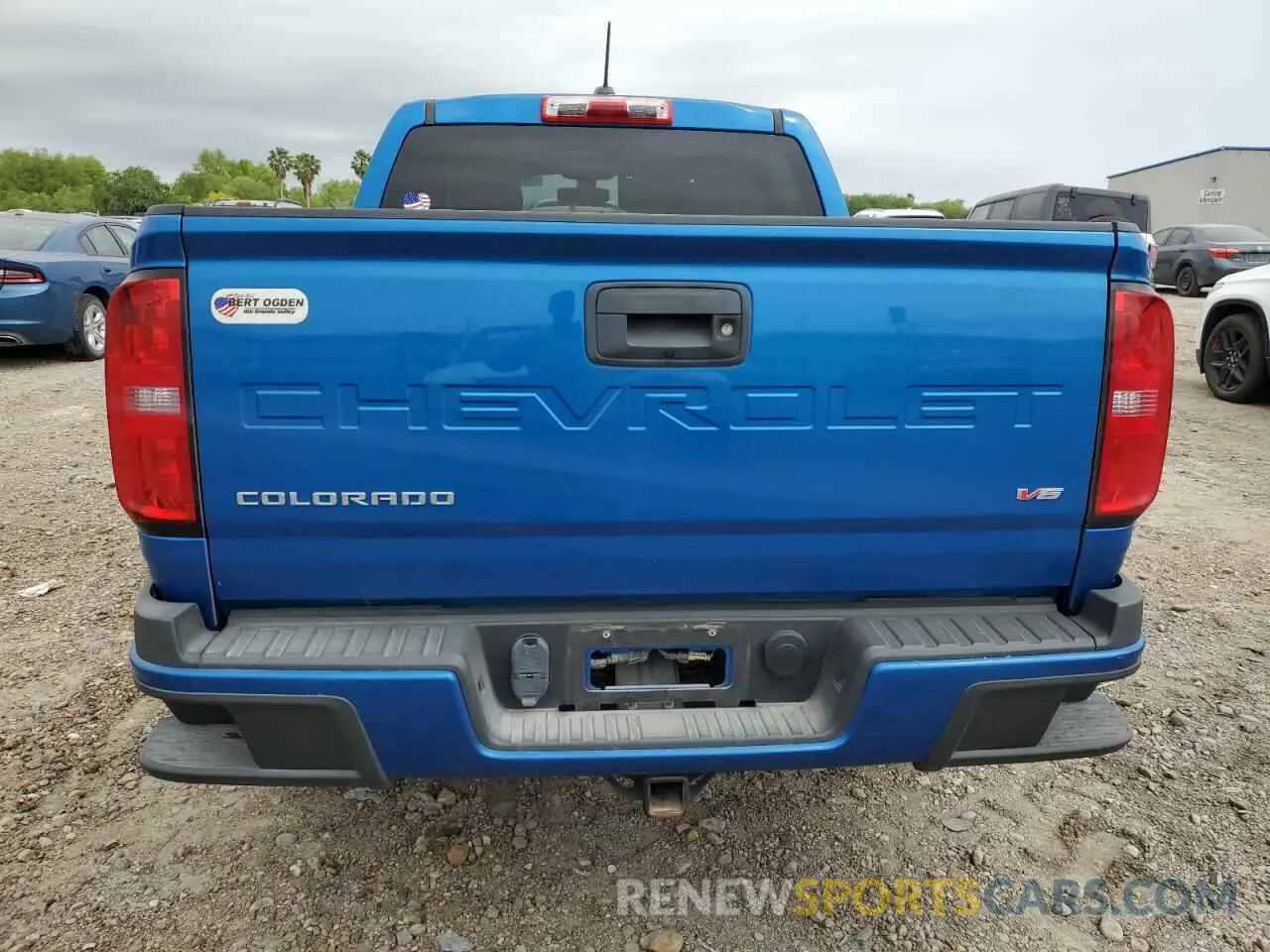 6 Photograph of a damaged car 1GCGSBEN1N1245139 CHEVROLET COLORADO 2022