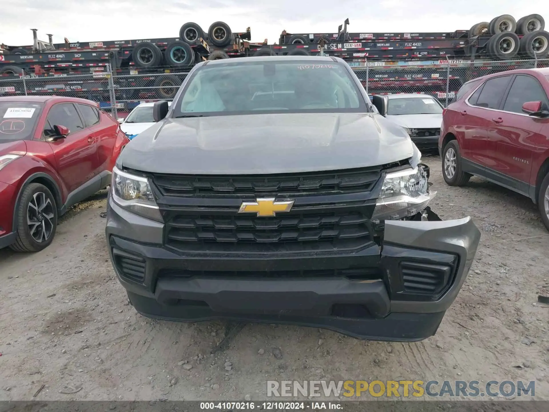 13 Photograph of a damaged car 1GCGSBEN4N1319525 CHEVROLET COLORADO 2022