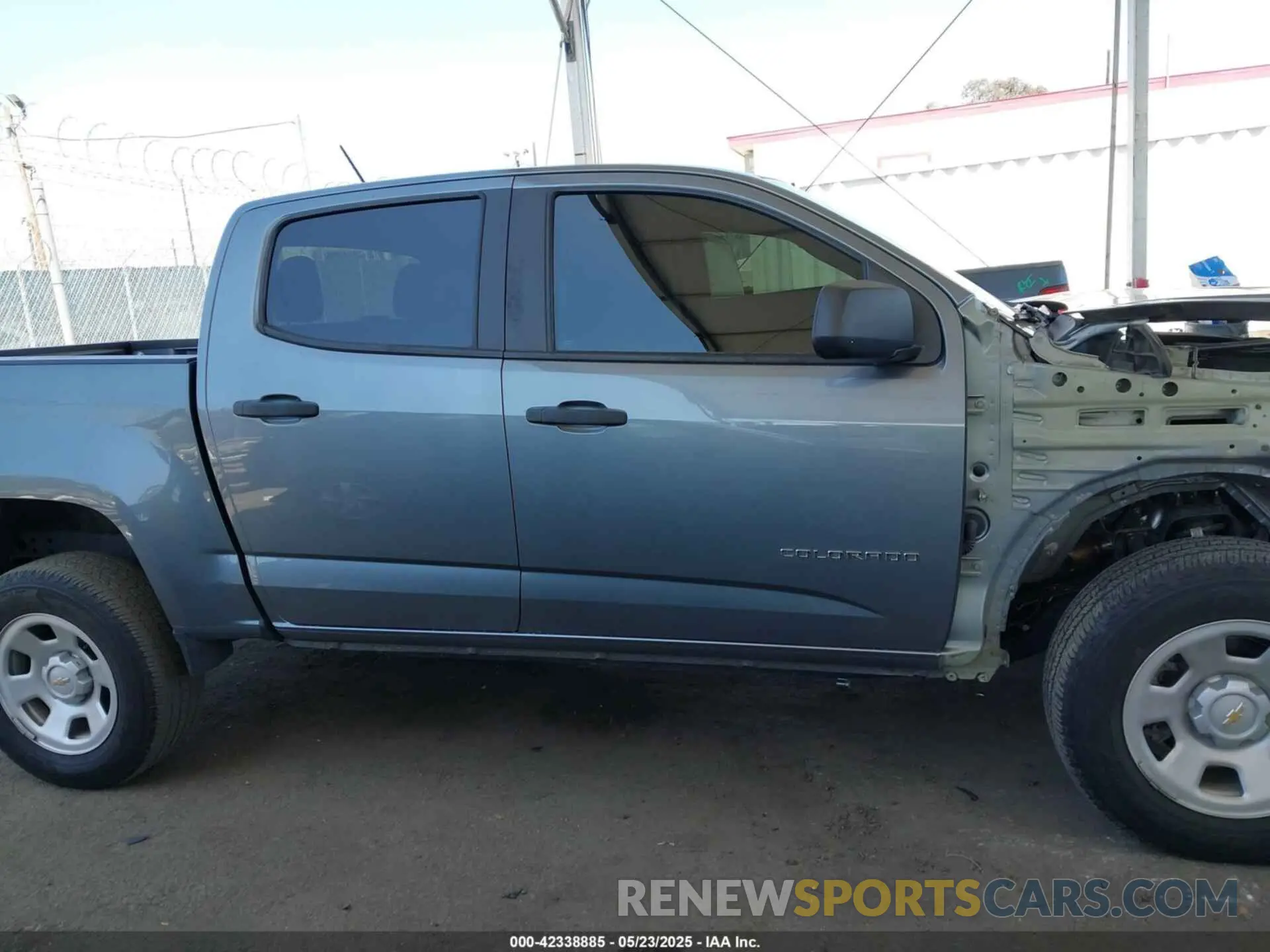 14 Photograph of a damaged car 1GCGSBEN5N1174544 CHEVROLET COLORADO 2022