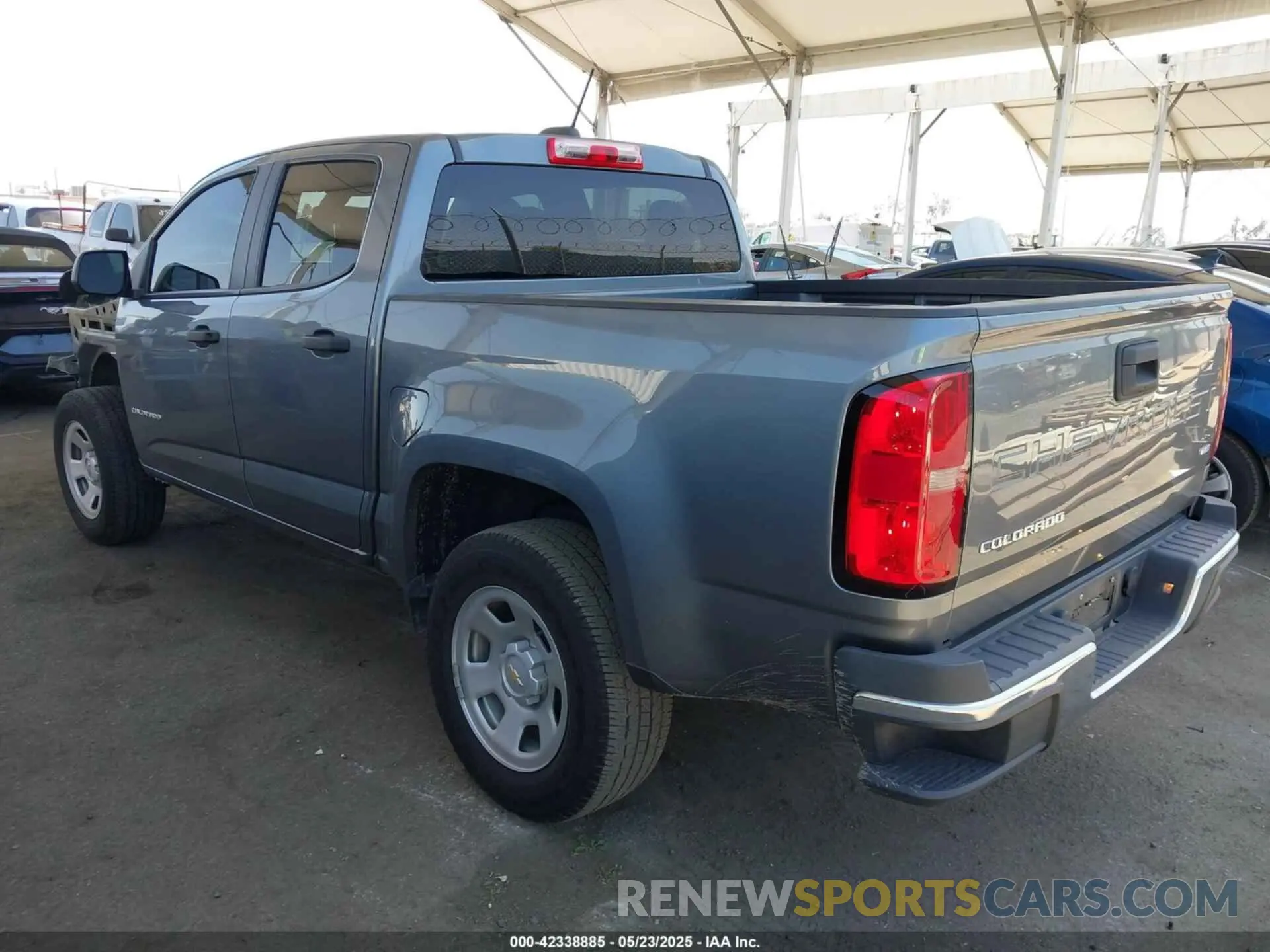 3 Photograph of a damaged car 1GCGSBEN5N1174544 CHEVROLET COLORADO 2022