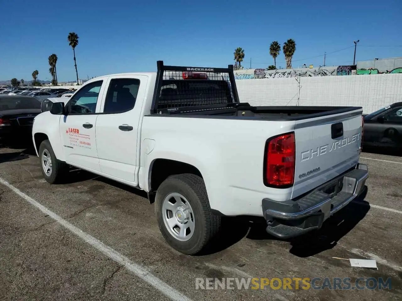 2 Photograph of a damaged car 1GCGSBEN6N1322412 CHEVROLET COLORADO 2022