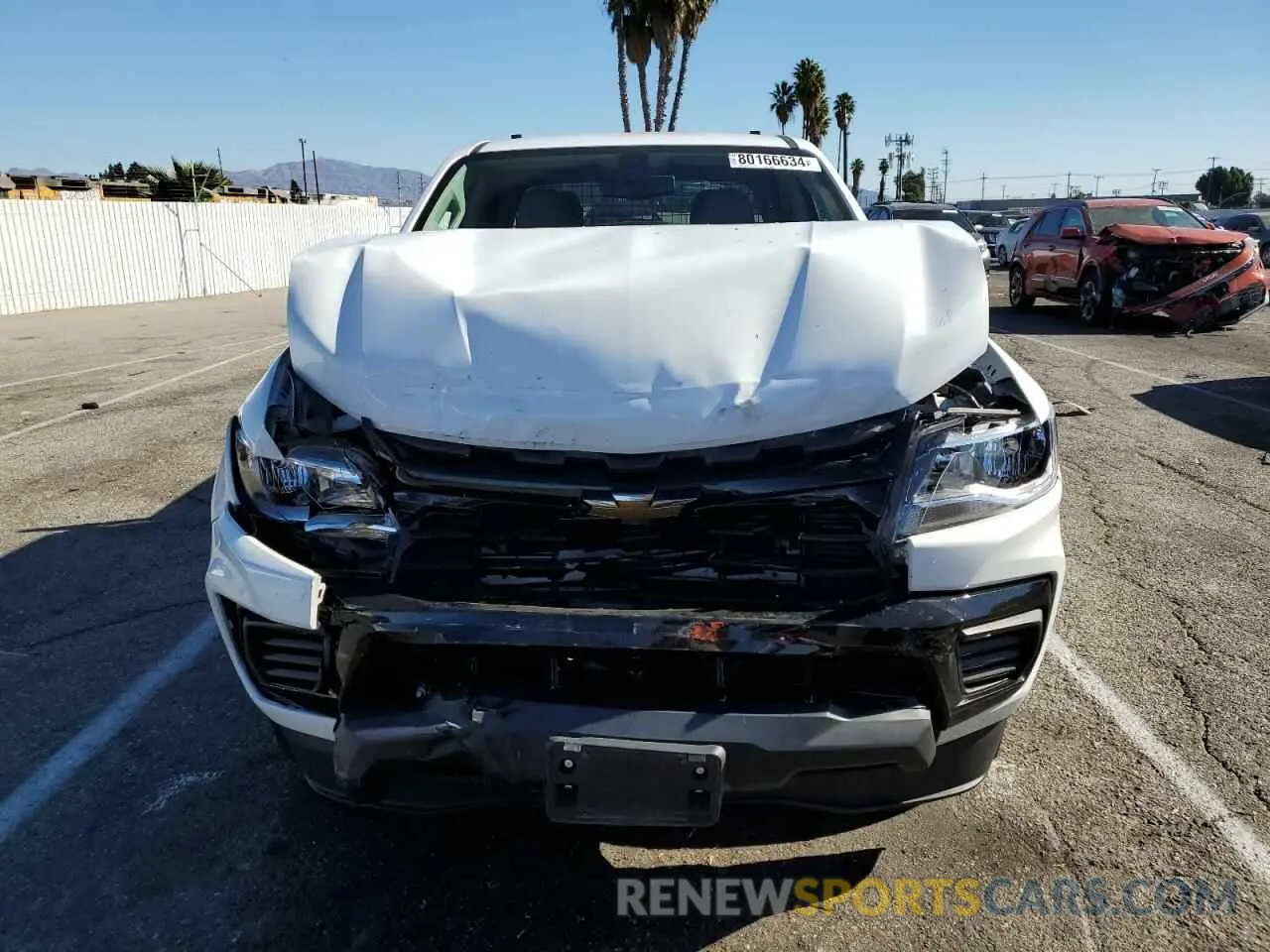 5 Photograph of a damaged car 1GCGSBEN6N1322412 CHEVROLET COLORADO 2022