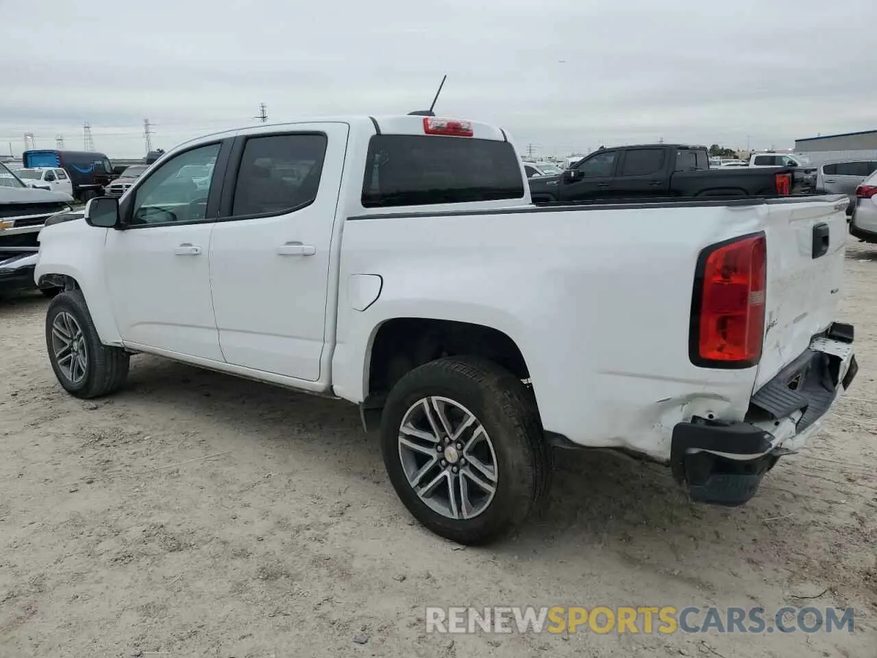 2 Photograph of a damaged car 1GCGSBEN9N1150506 CHEVROLET COLORADO 2022