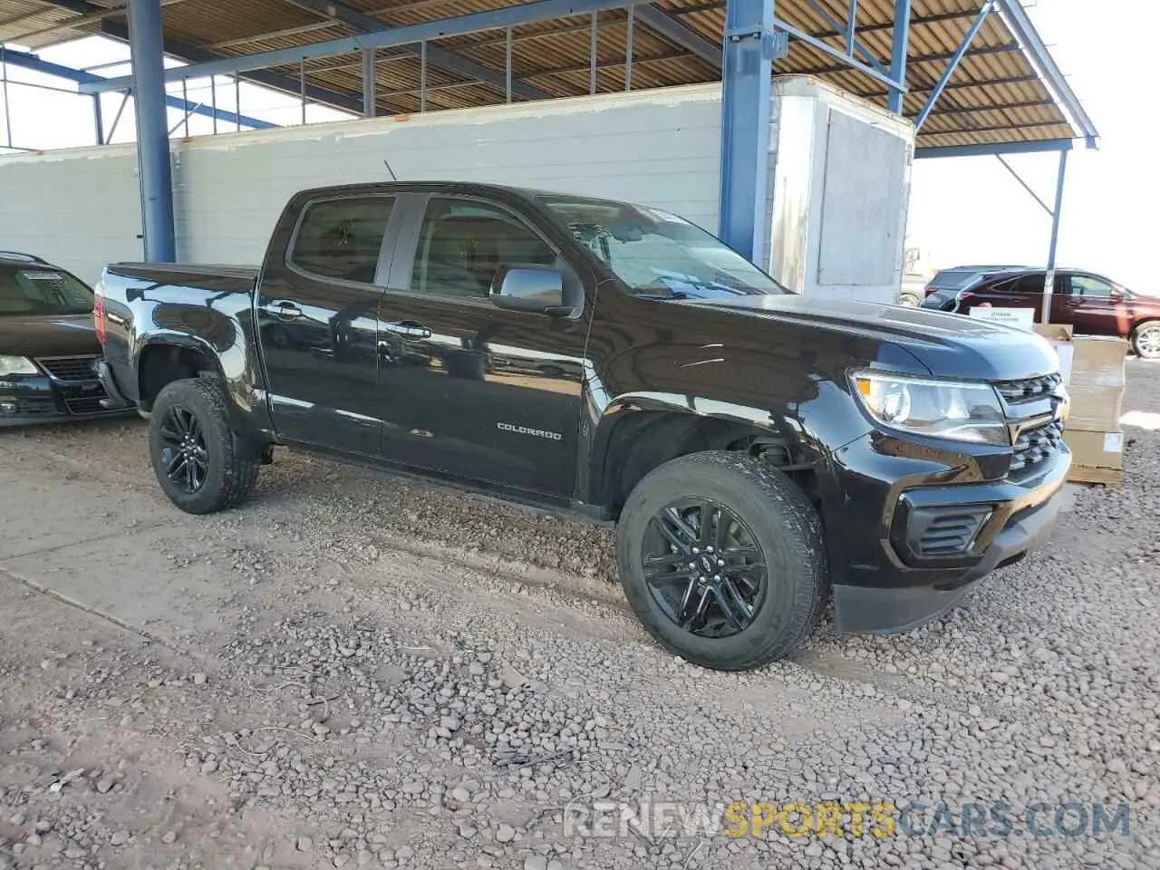 4 Photograph of a damaged car 1GCGSBEN9N1262898 CHEVROLET COLORADO 2022