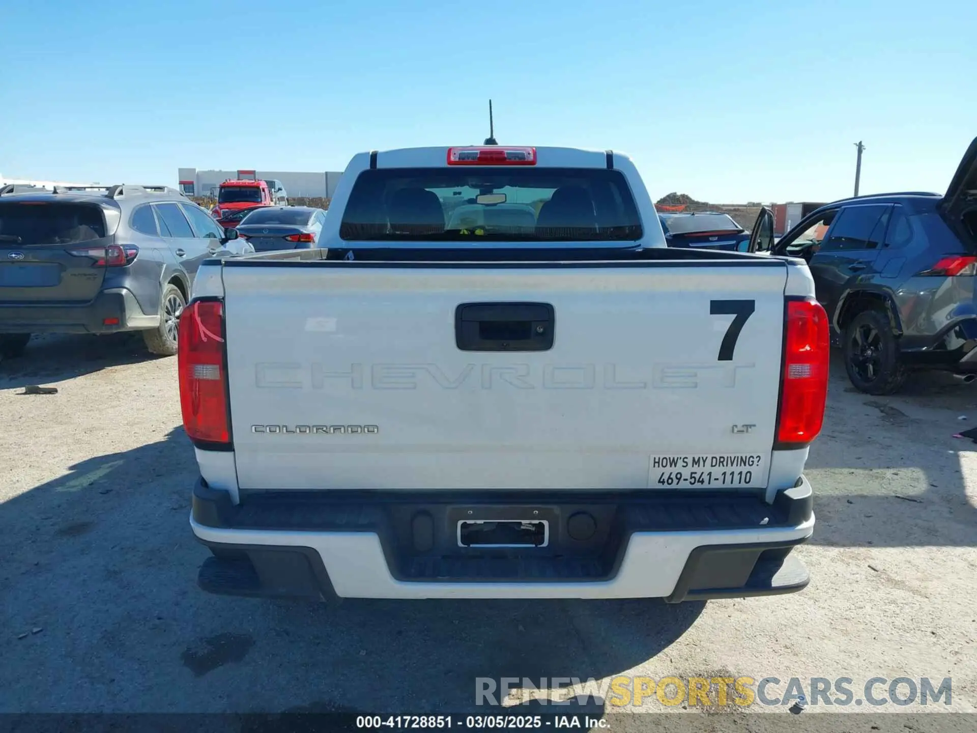 16 Photograph of a damaged car 1GCGSCEA3N1304212 CHEVROLET COLORADO 2022