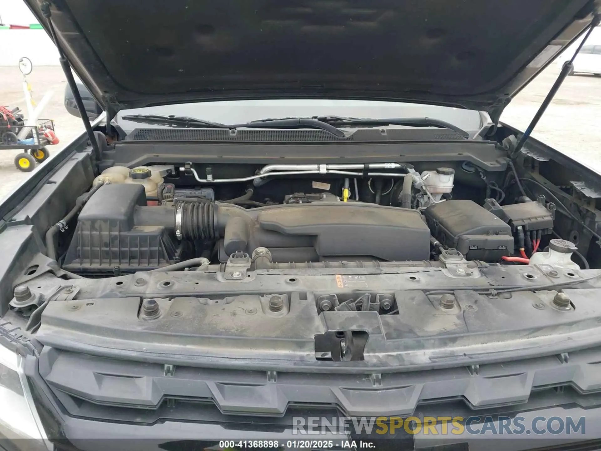 10 Photograph of a damaged car 1GCGSCEA5N1320105 CHEVROLET COLORADO 2022