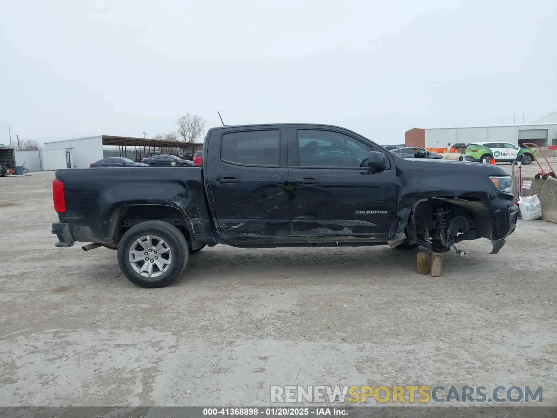 13 Photograph of a damaged car 1GCGSCEA5N1320105 CHEVROLET COLORADO 2022