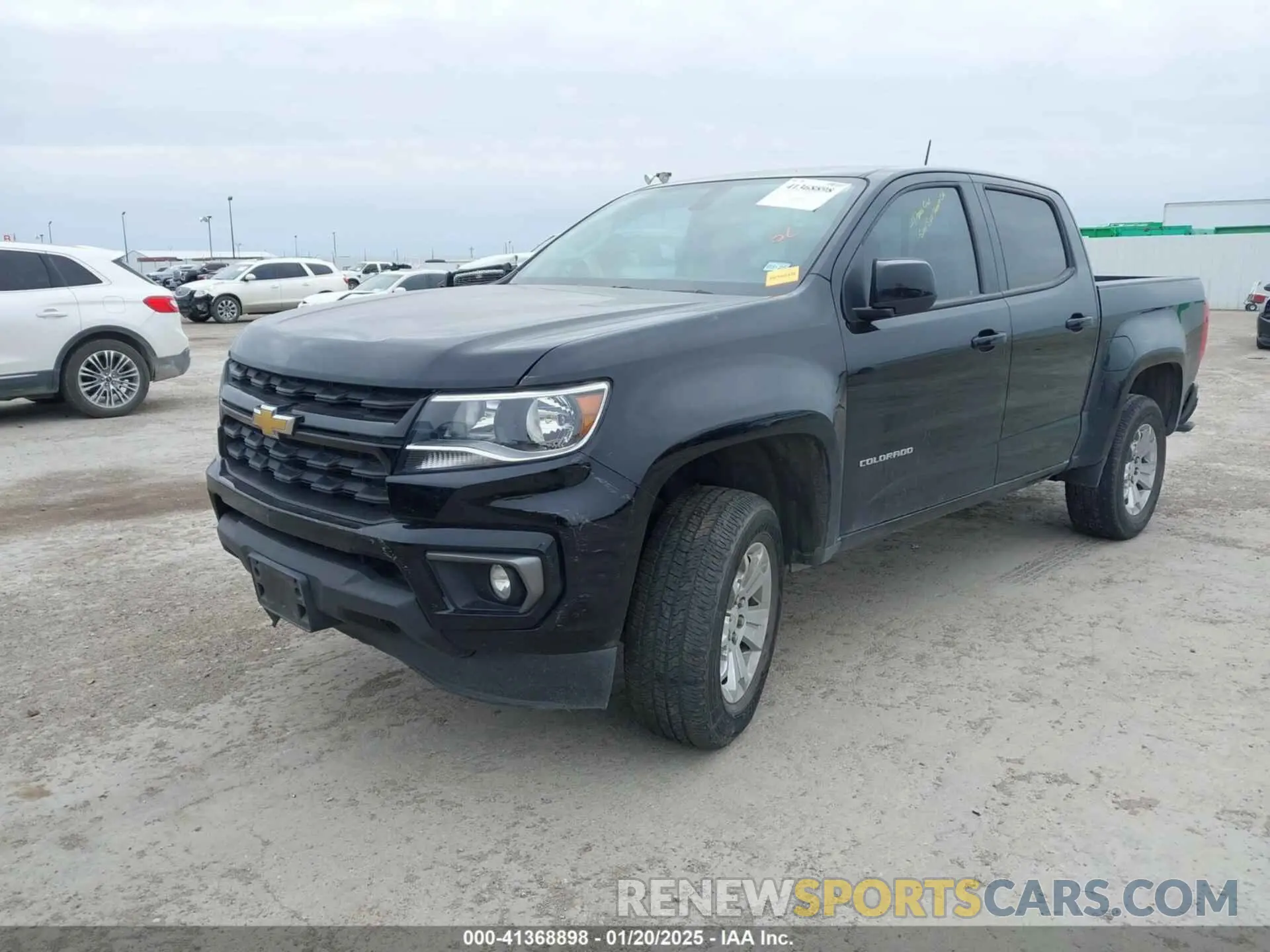 2 Photograph of a damaged car 1GCGSCEA5N1320105 CHEVROLET COLORADO 2022