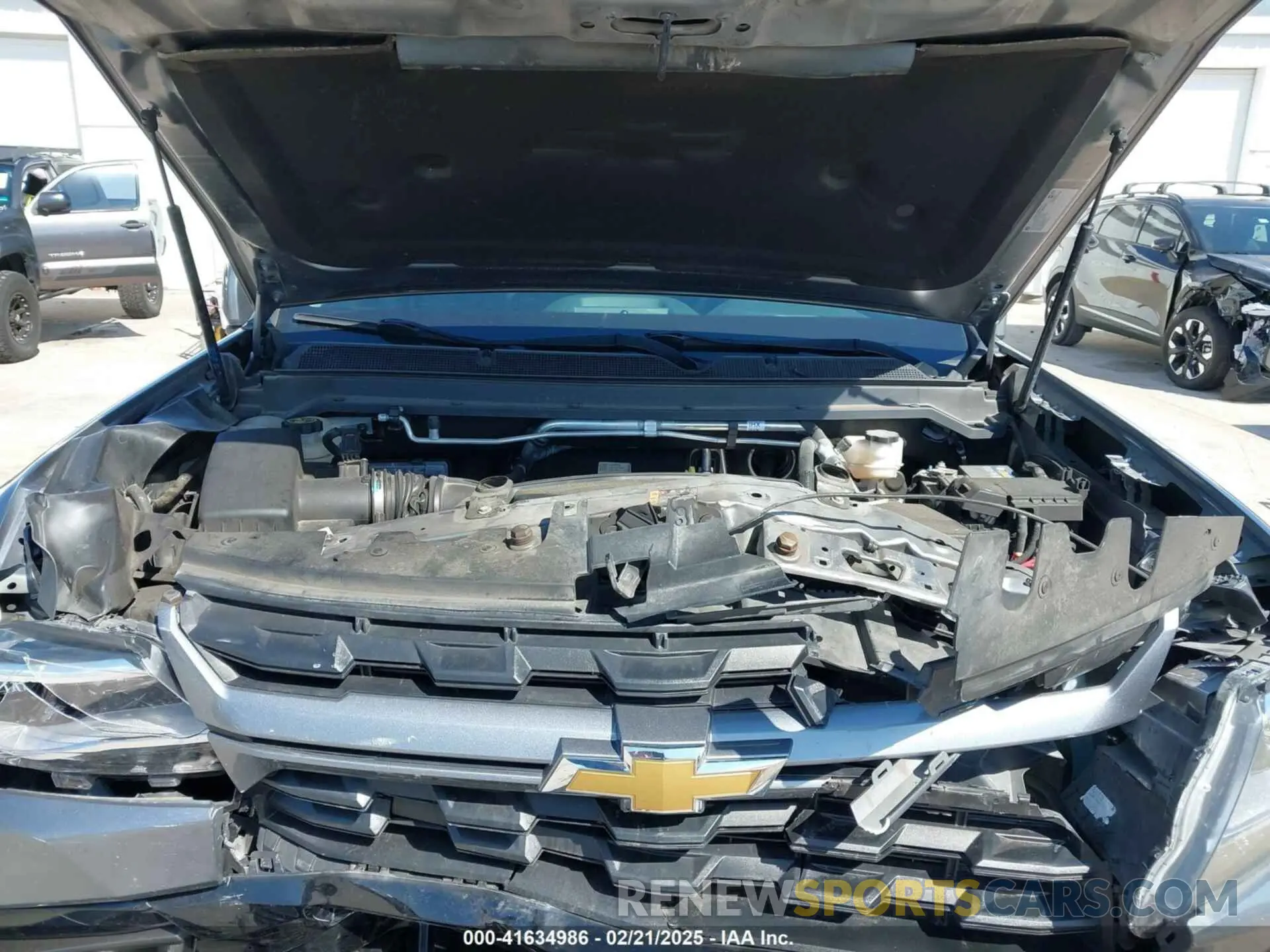 10 Photograph of a damaged car 1GCGSCEA6N1299202 CHEVROLET COLORADO 2022