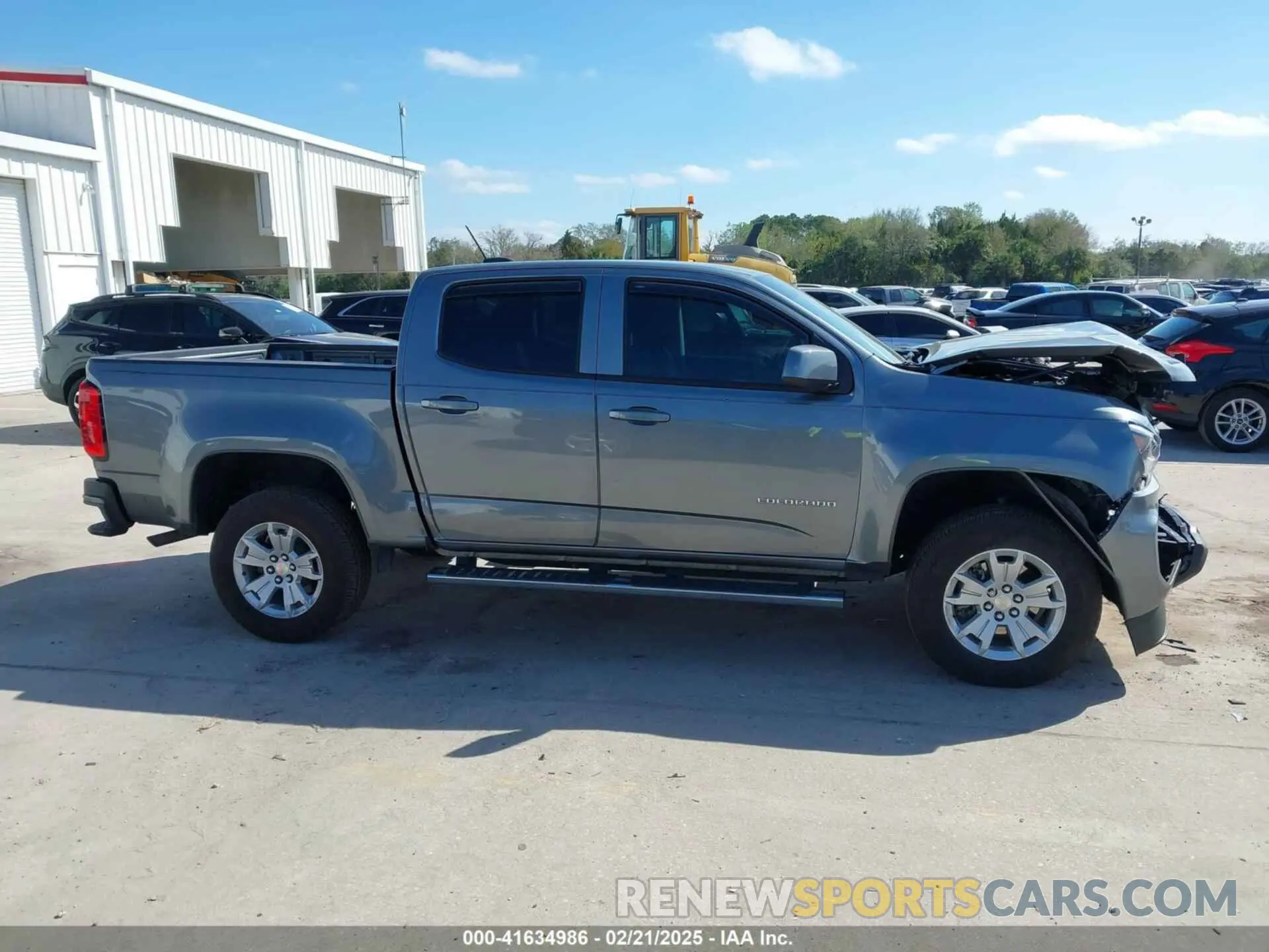 13 Photograph of a damaged car 1GCGSCEA6N1299202 CHEVROLET COLORADO 2022