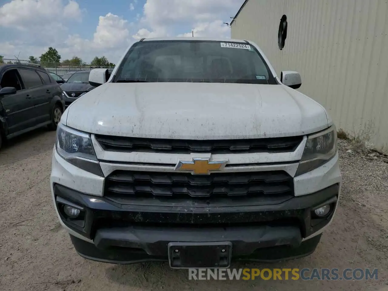 5 Photograph of a damaged car 1GCGSCEA6N1309971 CHEVROLET COLORADO 2022