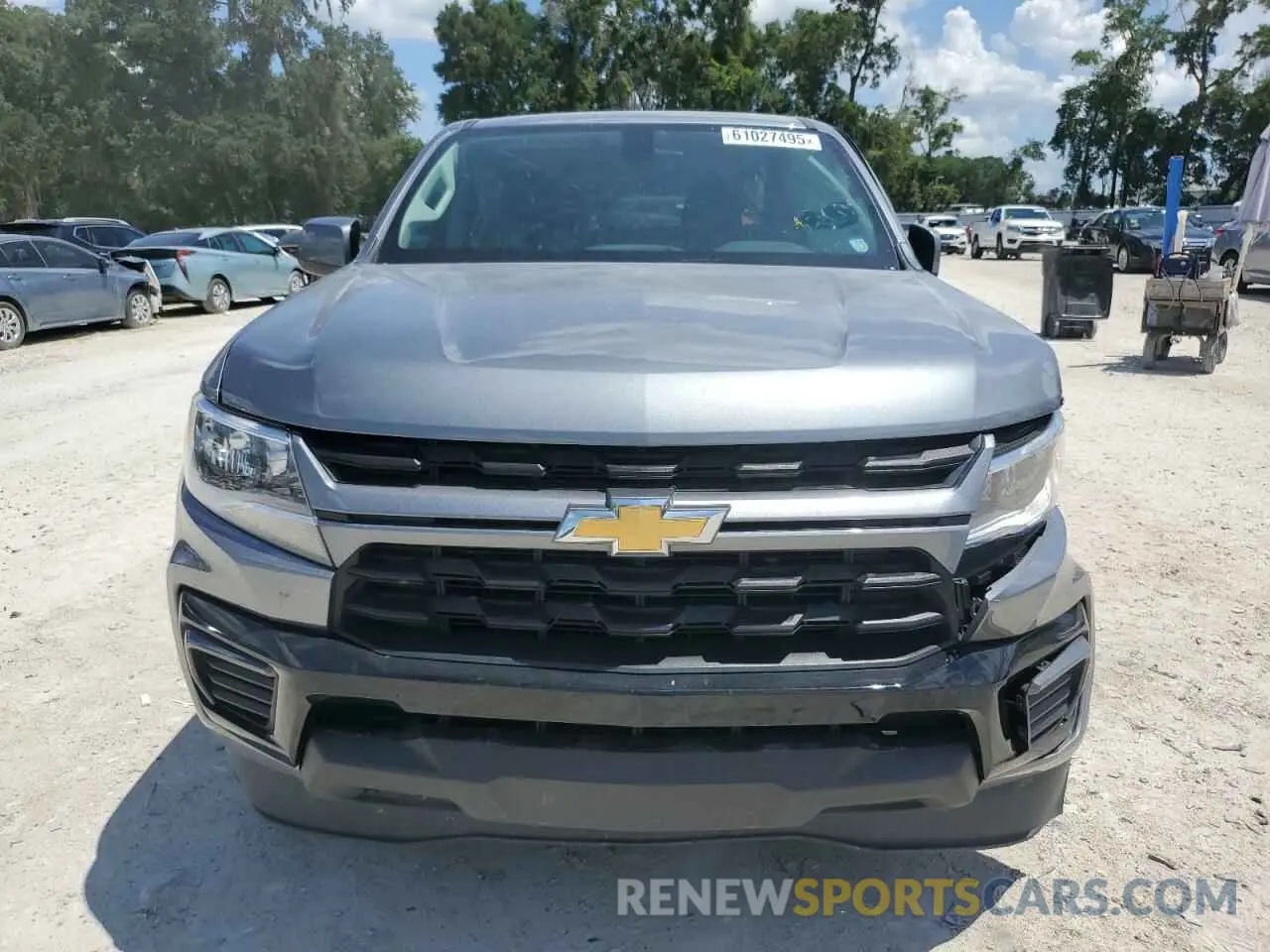 5 Photograph of a damaged car 1GCGSCEA9N1300391 CHEVROLET COLORADO 2022