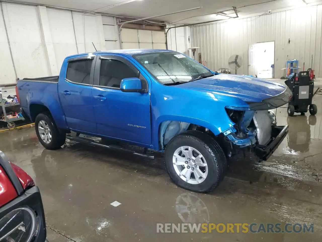 4 Photograph of a damaged car 1GCGSCEN0N1323691 CHEVROLET COLORADO 2022
