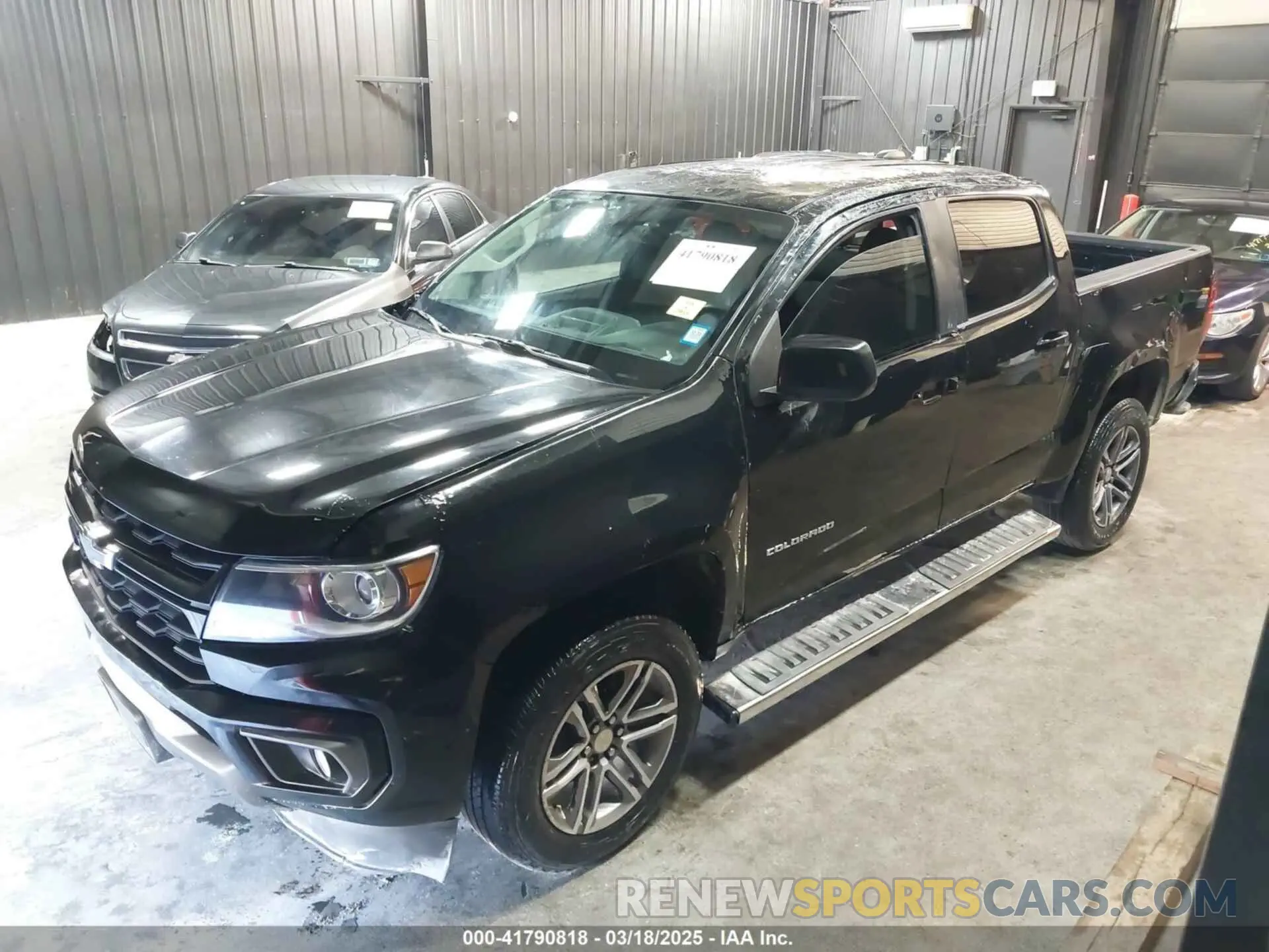 6 Photograph of a damaged car 1GCGSCEN2N1222426 CHEVROLET COLORADO 2022