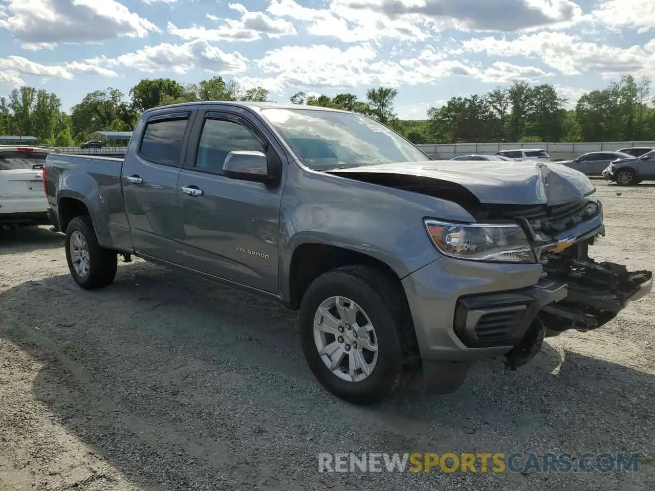 4 Photograph of a damaged car 1GCGSCEN3N1129706 CHEVROLET COLORADO 2022