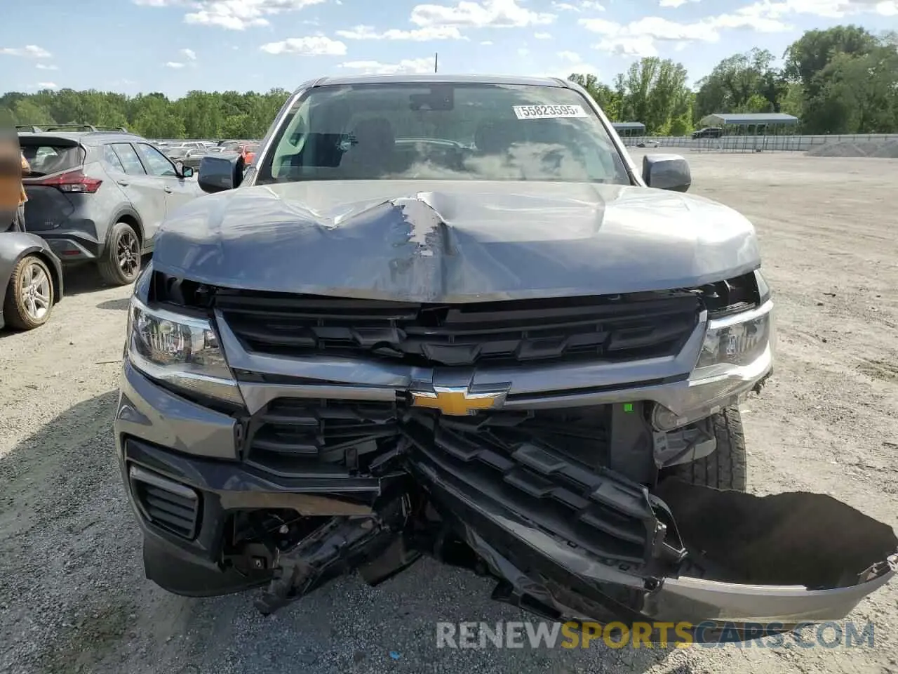 5 Photograph of a damaged car 1GCGSCEN3N1129706 CHEVROLET COLORADO 2022