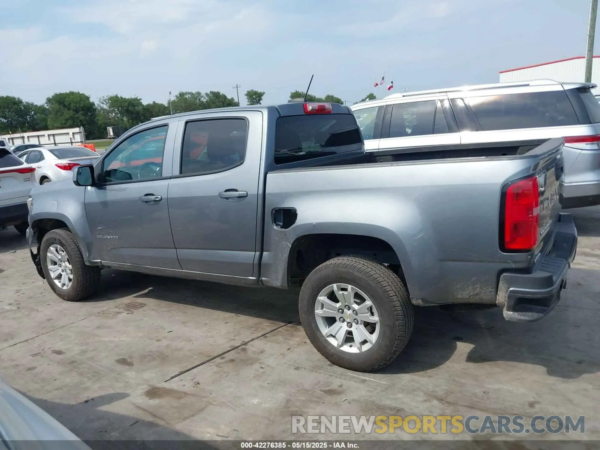 14 Photograph of a damaged car 1GCGSCEN3N1308067 CHEVROLET COLORADO 2022