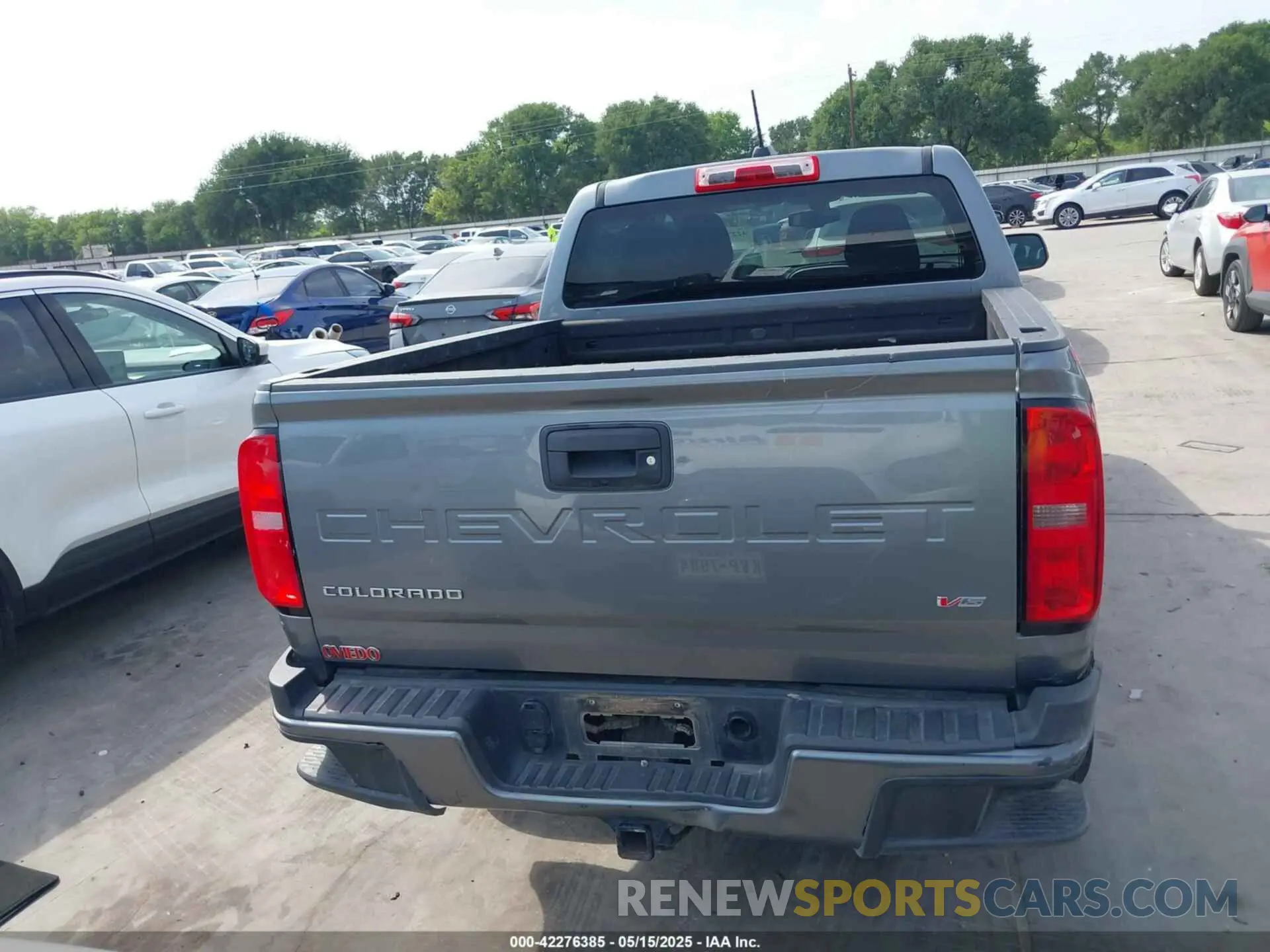 16 Photograph of a damaged car 1GCGSCEN3N1308067 CHEVROLET COLORADO 2022