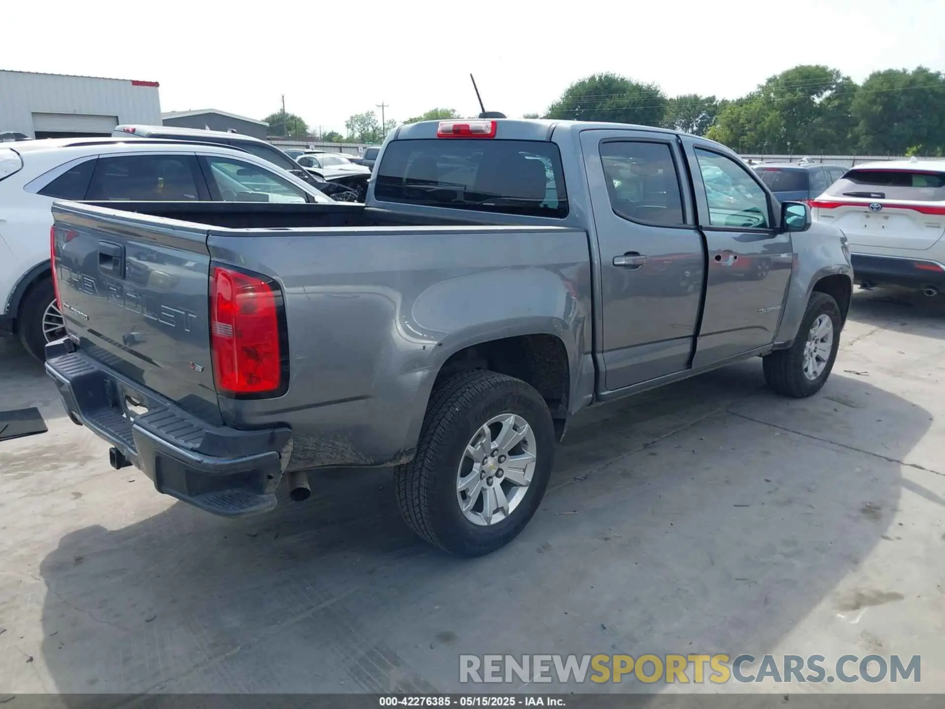 4 Photograph of a damaged car 1GCGSCEN3N1308067 CHEVROLET COLORADO 2022