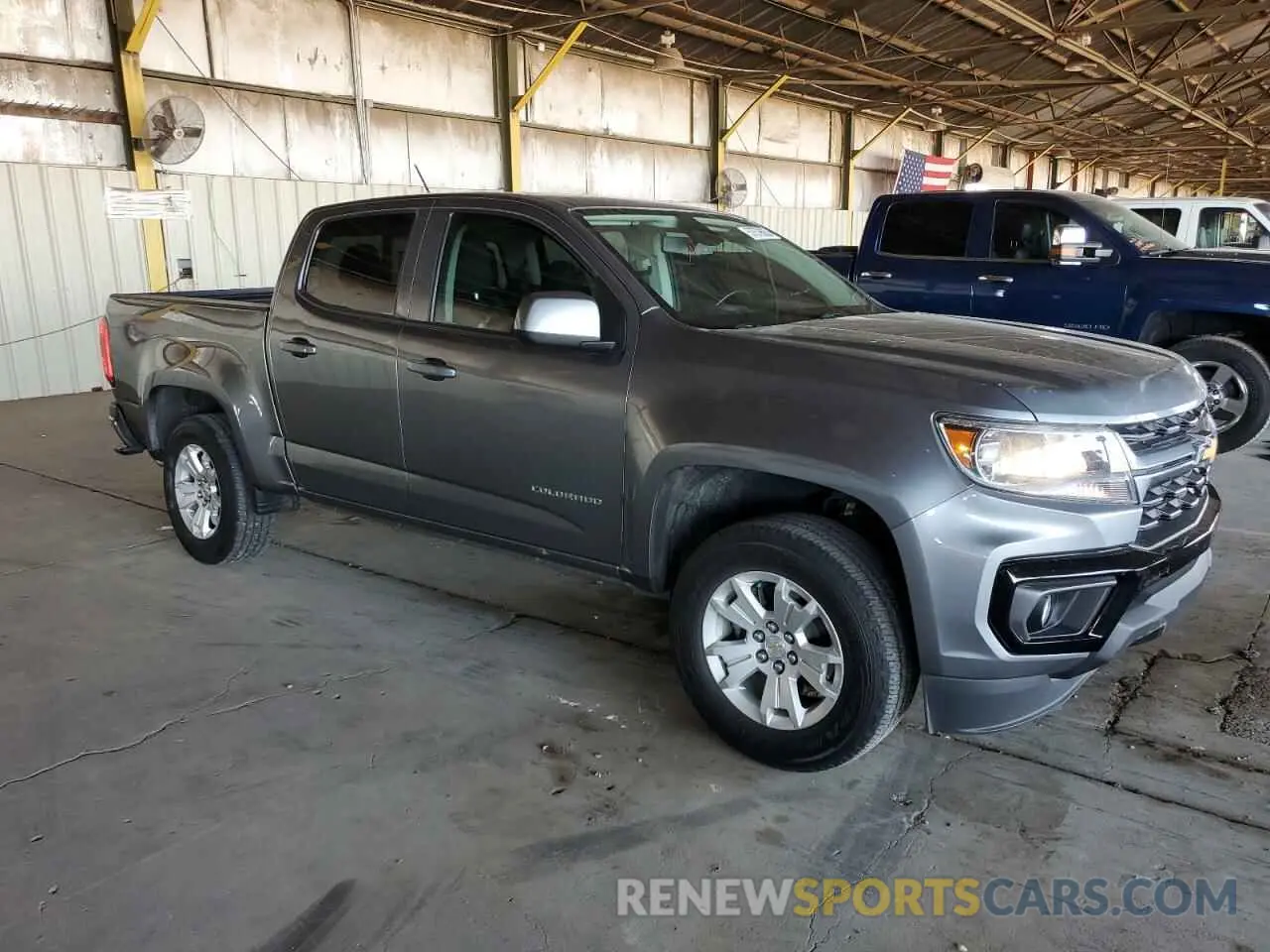 4 Photograph of a damaged car 1GCGSCEN3N1319120 CHEVROLET COLORADO 2022