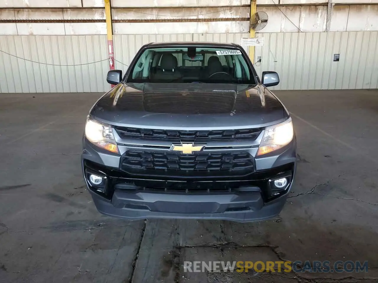 5 Photograph of a damaged car 1GCGSCEN3N1319120 CHEVROLET COLORADO 2022