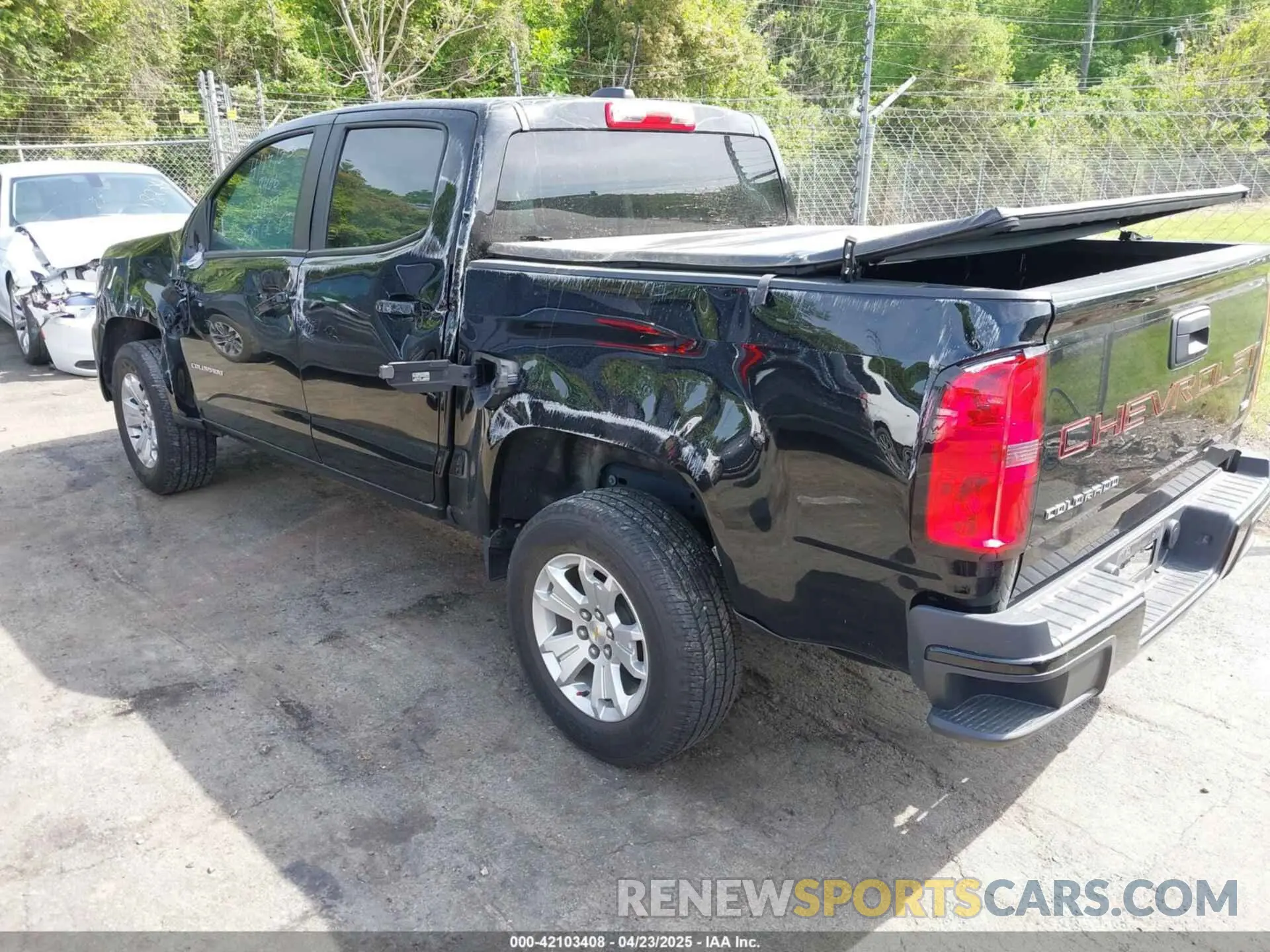 3 Photograph of a damaged car 1GCGSCEN4N1198906 CHEVROLET COLORADO 2022