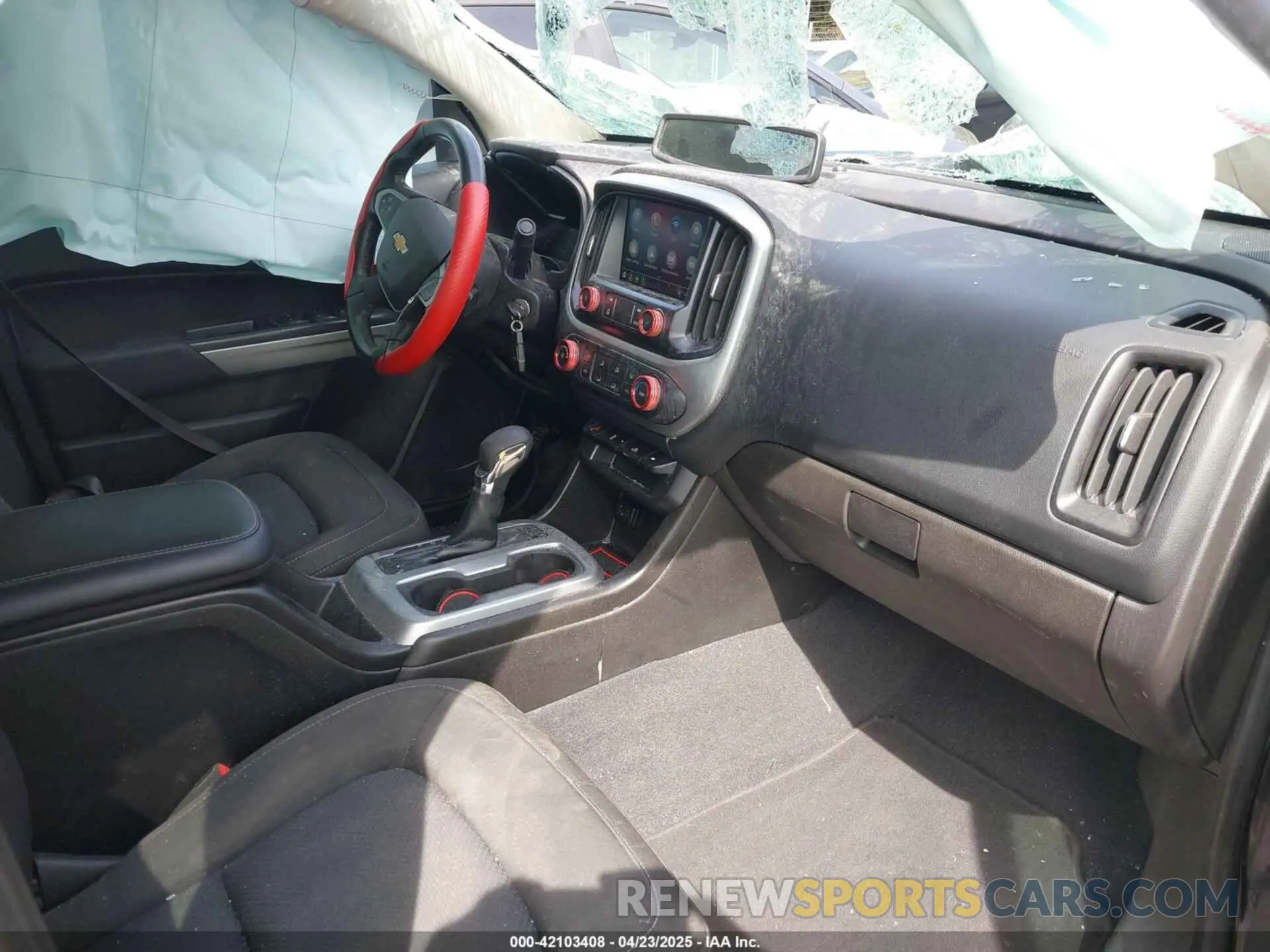 5 Photograph of a damaged car 1GCGSCEN4N1198906 CHEVROLET COLORADO 2022