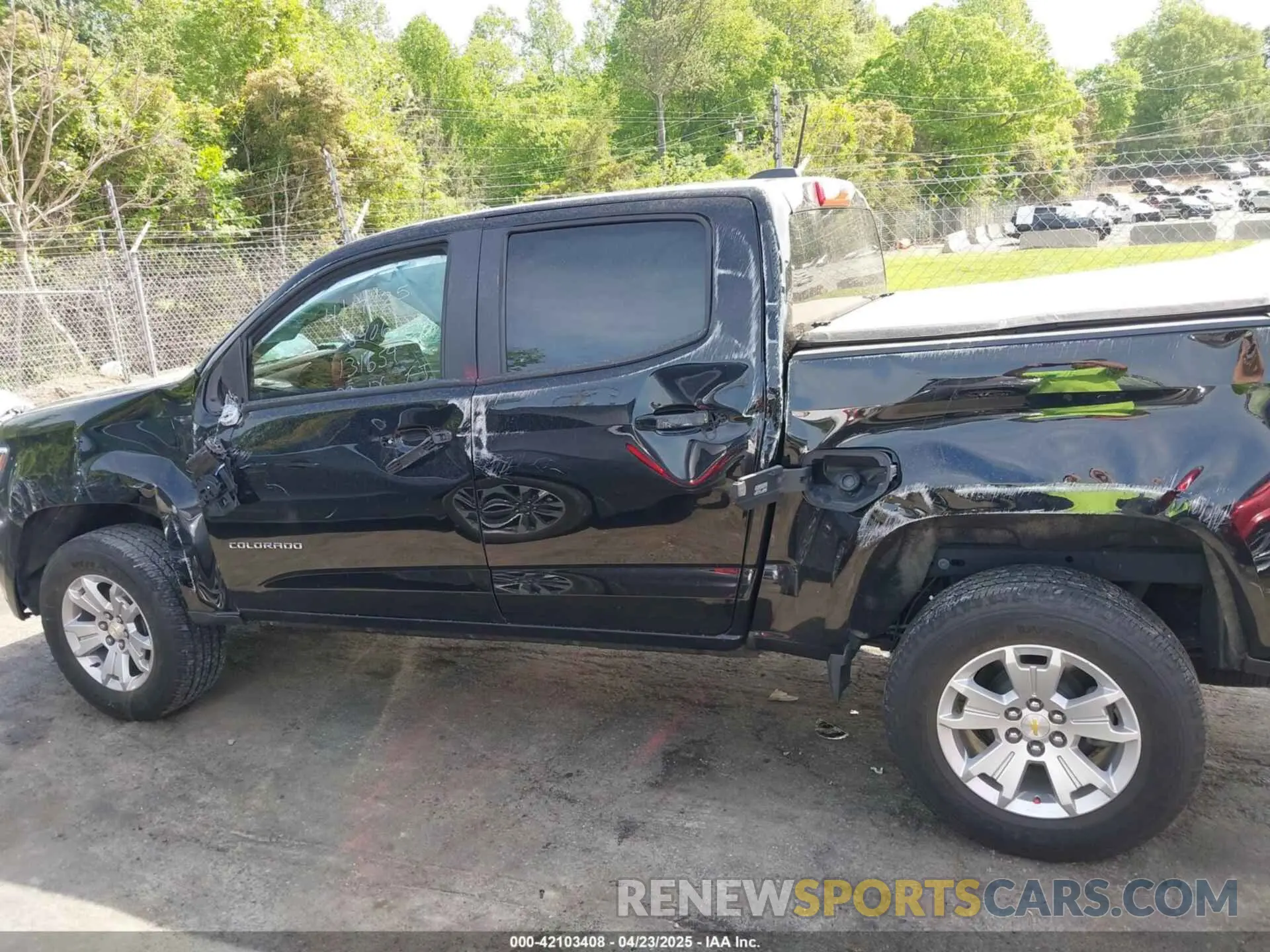 6 Photograph of a damaged car 1GCGSCEN4N1198906 CHEVROLET COLORADO 2022
